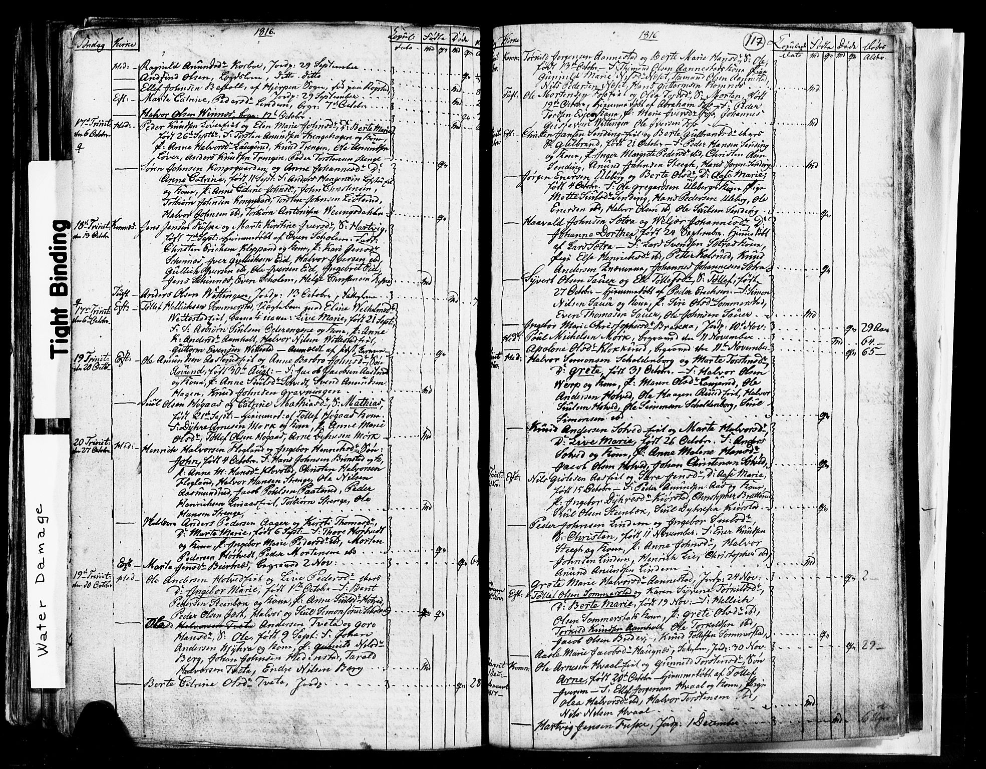 Sandsvær kirkebøker, AV/SAKO-A-244/G/Ga/L0002: Klokkerbok nr. I 2, 1796-1817, s. 117