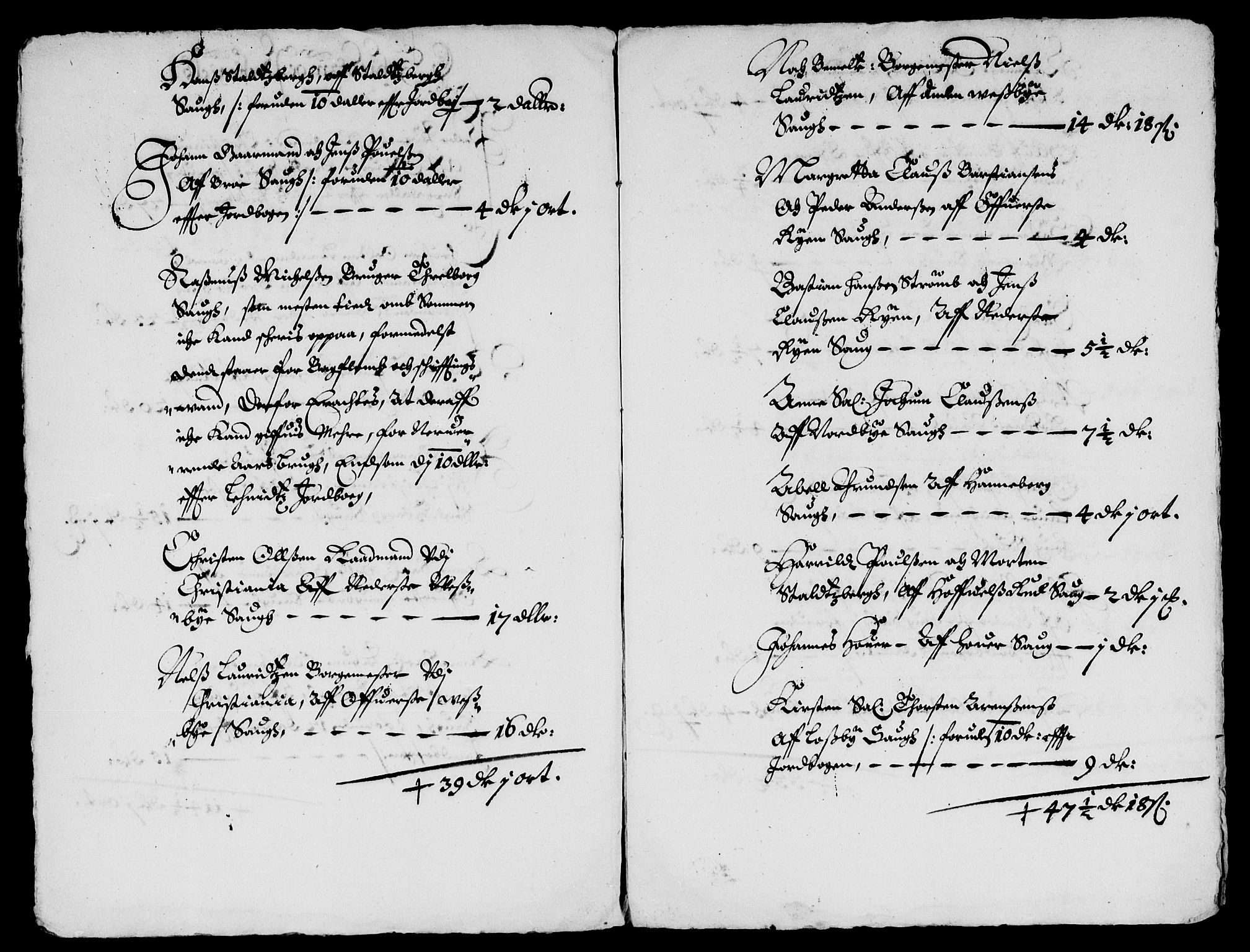 Rentekammeret inntil 1814, Reviderte regnskaper, Lensregnskaper, AV/RA-EA-5023/R/Rb/Rba/L0227: Akershus len, 1655-1656
