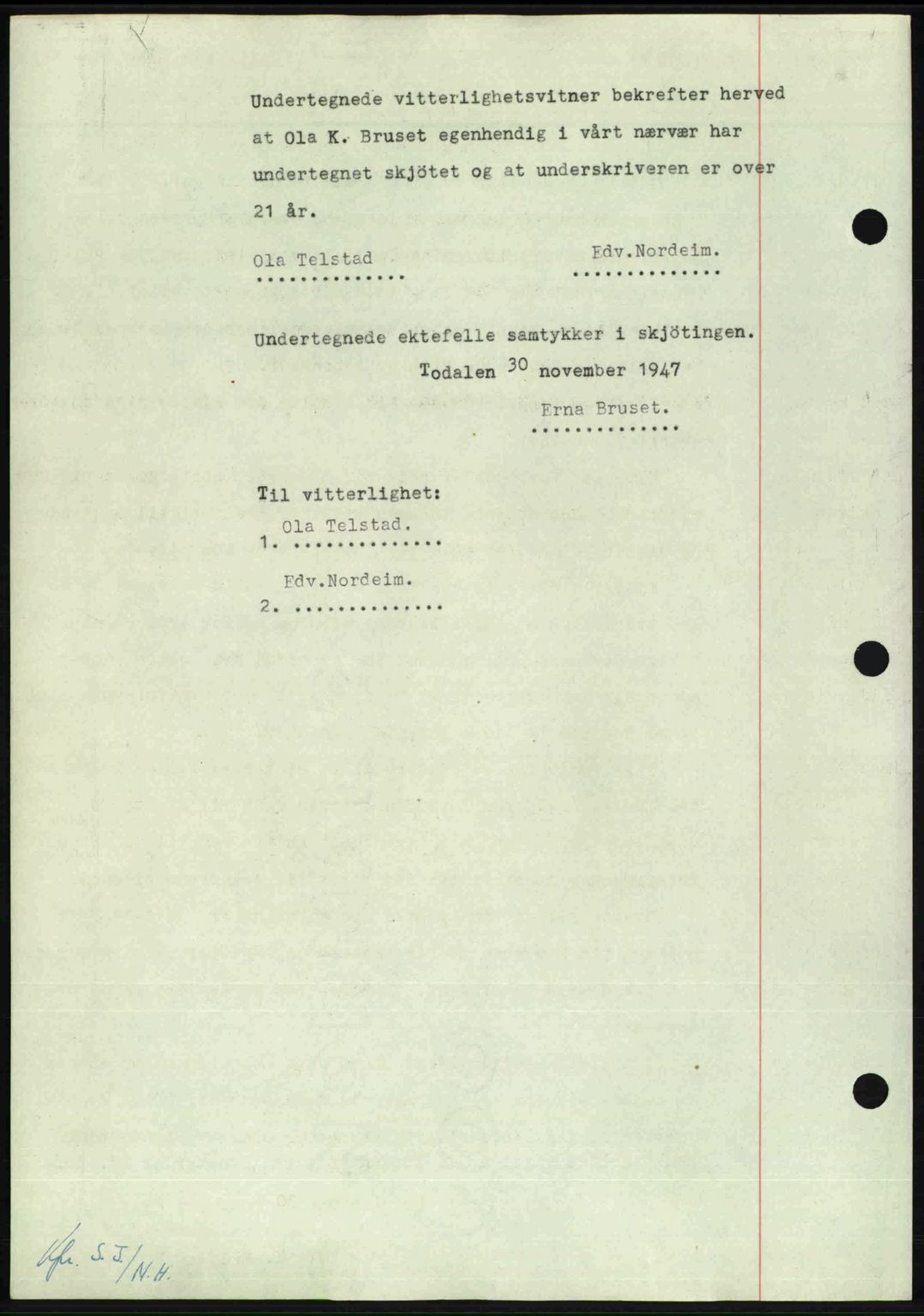 Nordmøre sorenskriveri, AV/SAT-A-4132/1/2/2Ca: Pantebok nr. A107, 1947-1948, Dagboknr: 430/1948