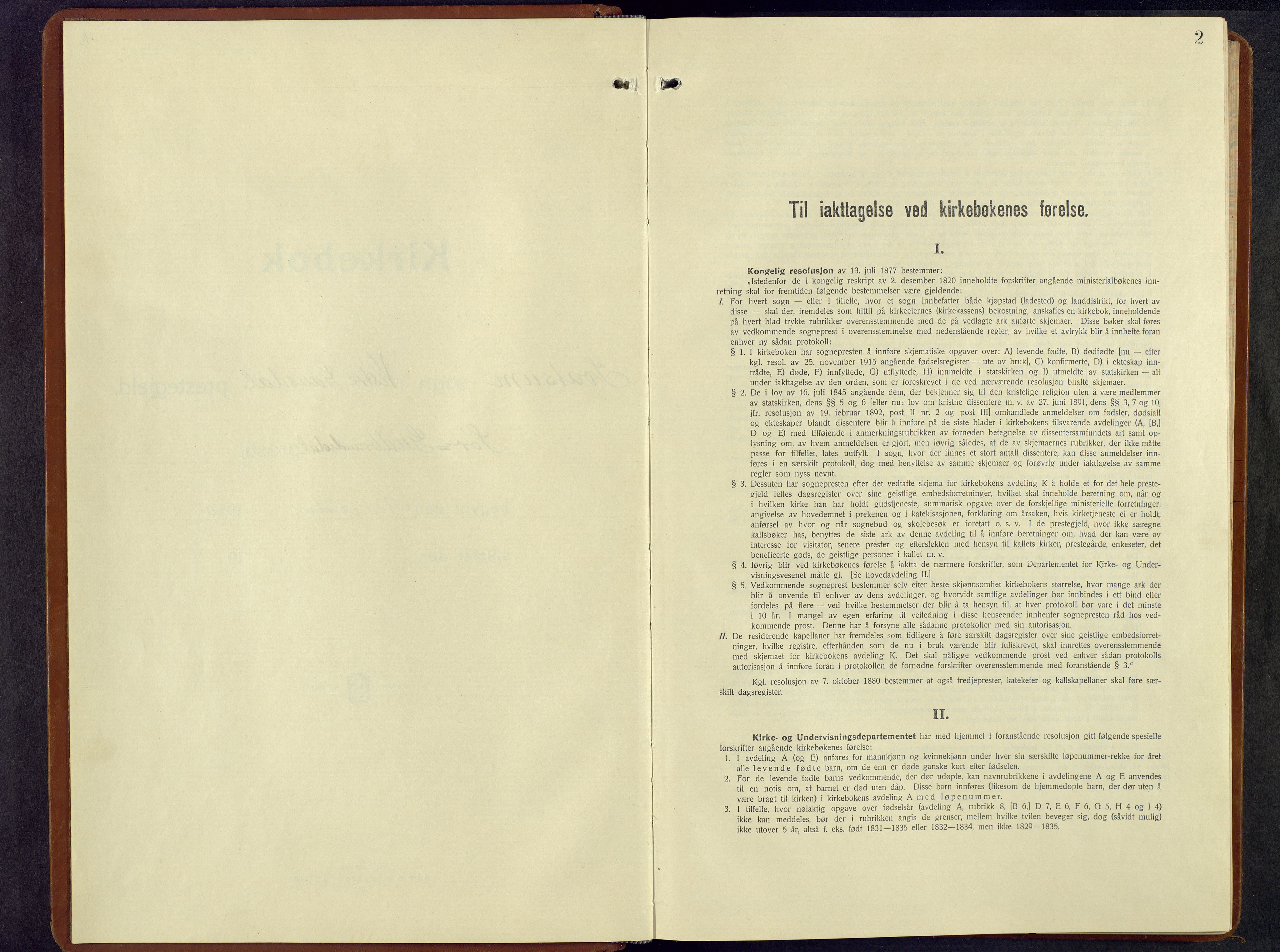 Vestre Gausdal prestekontor, AV/SAH-PREST-094/H/Ha/Hab/L0006: Klokkerbok nr. 6, 1940-1977, s. 2