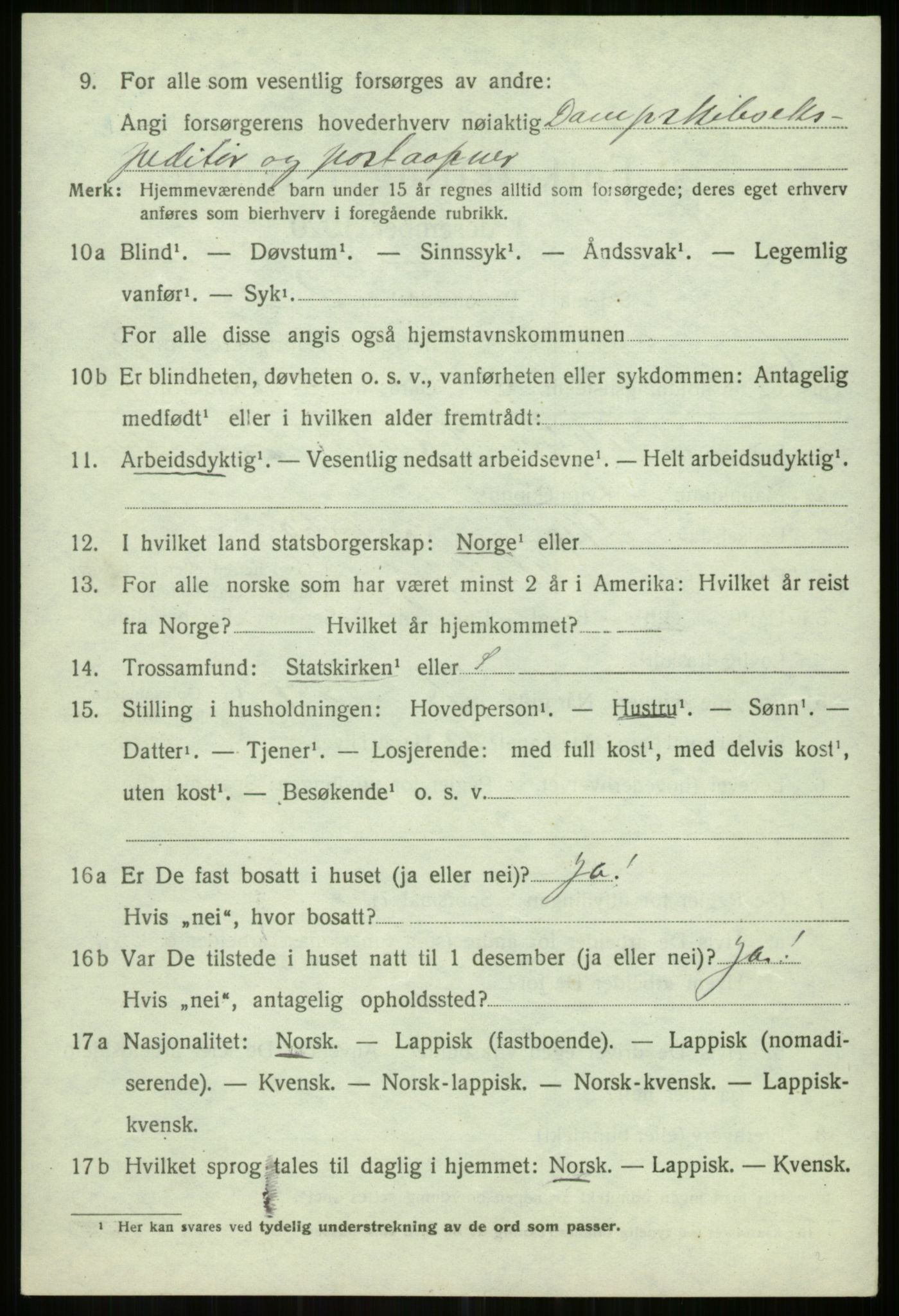 SATØ, Folketelling 1920 for 1935 Helgøy herred, 1920, s. 2004