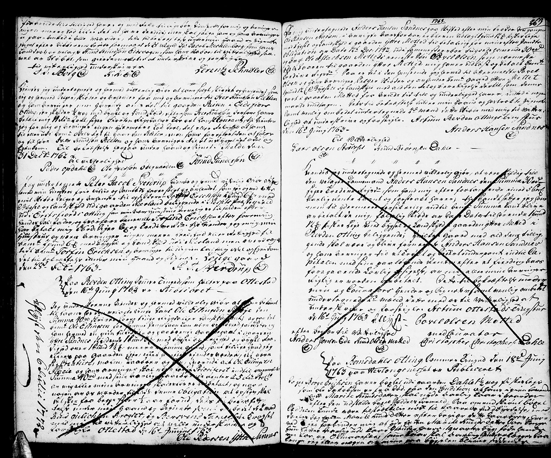 Romsdal sorenskriveri, SAT/A-4149/1/2/2C/L0003: Pantebok nr. 3, 1747-1767, s. 263