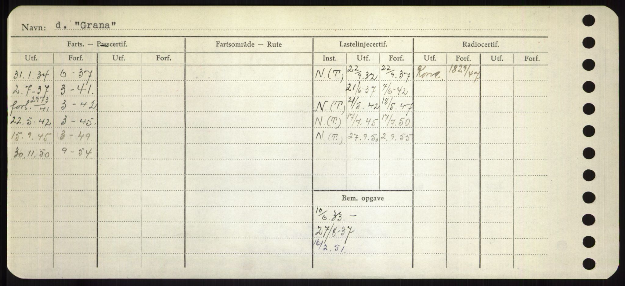 Sjøfartsdirektoratet med forløpere, Skipsmålingen, RA/S-1627/H/Hd/L0013: Fartøy, Gne-Gås, s. 128