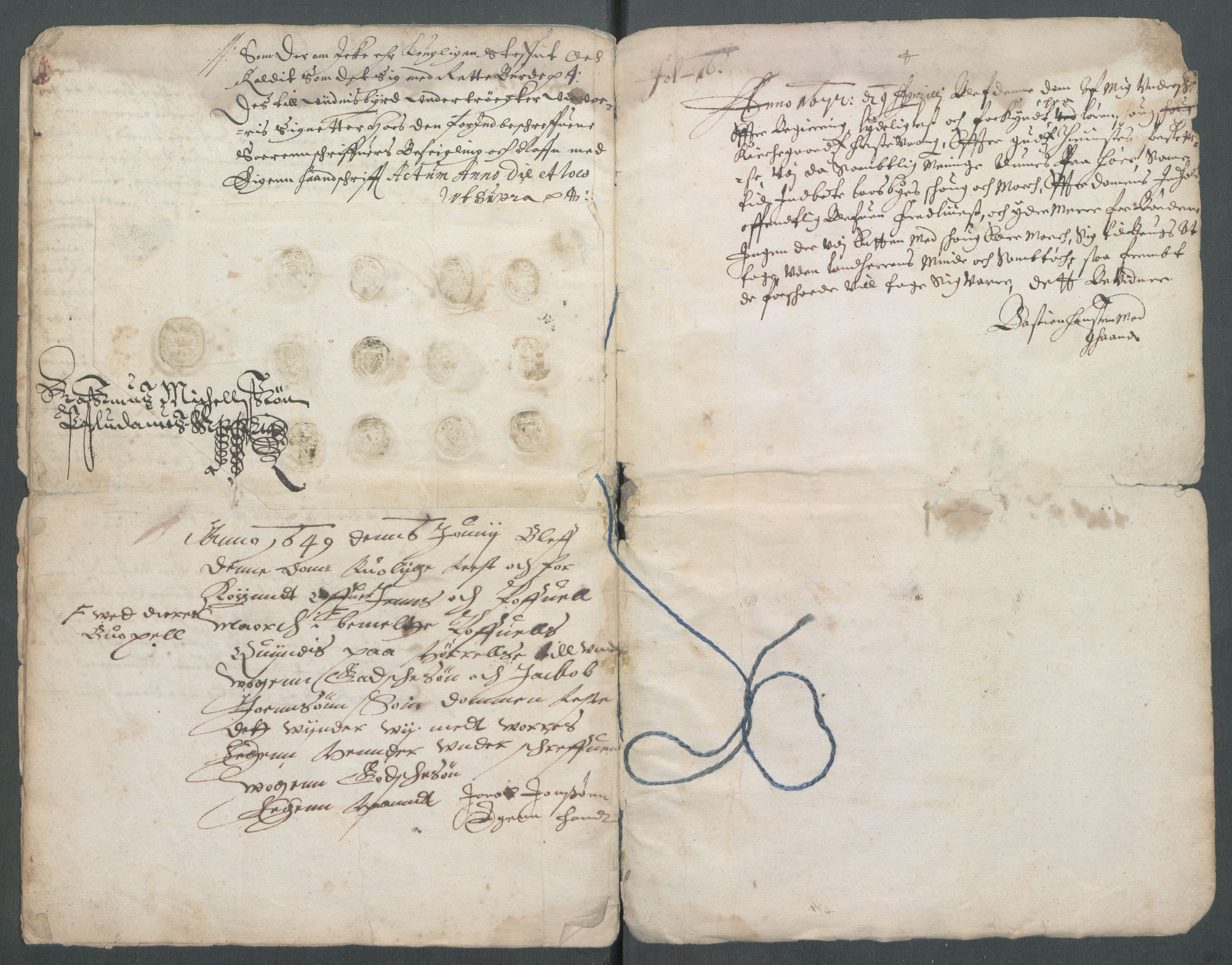 Riksarkivets diplomsamling, AV/RA-EA-5965/F02/L0160: Dokumenter, 1647, s. 68