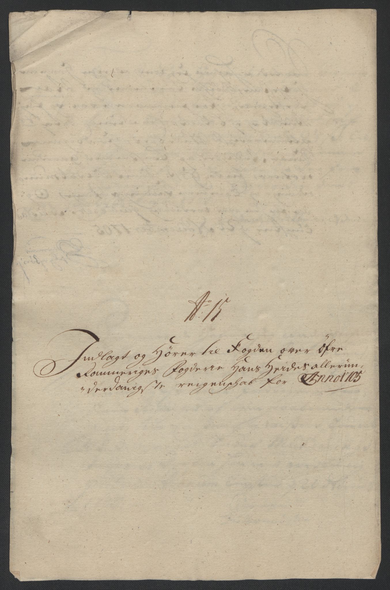 Rentekammeret inntil 1814, Reviderte regnskaper, Fogderegnskap, AV/RA-EA-4092/R12/L0717: Fogderegnskap Øvre Romerike, 1704-1705, s. 407