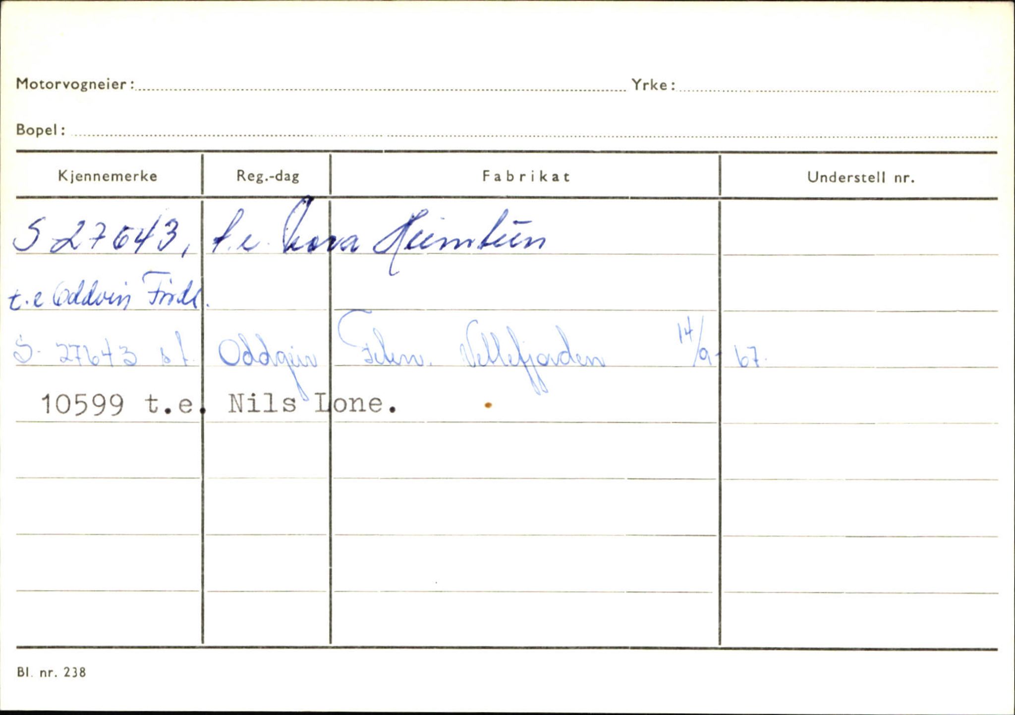 Statens vegvesen, Sogn og Fjordane vegkontor, AV/SAB-A-5301/4/F/L0132: Eigarregister Askvoll A-Å. Balestrand A-Å, 1945-1975, s. 1723