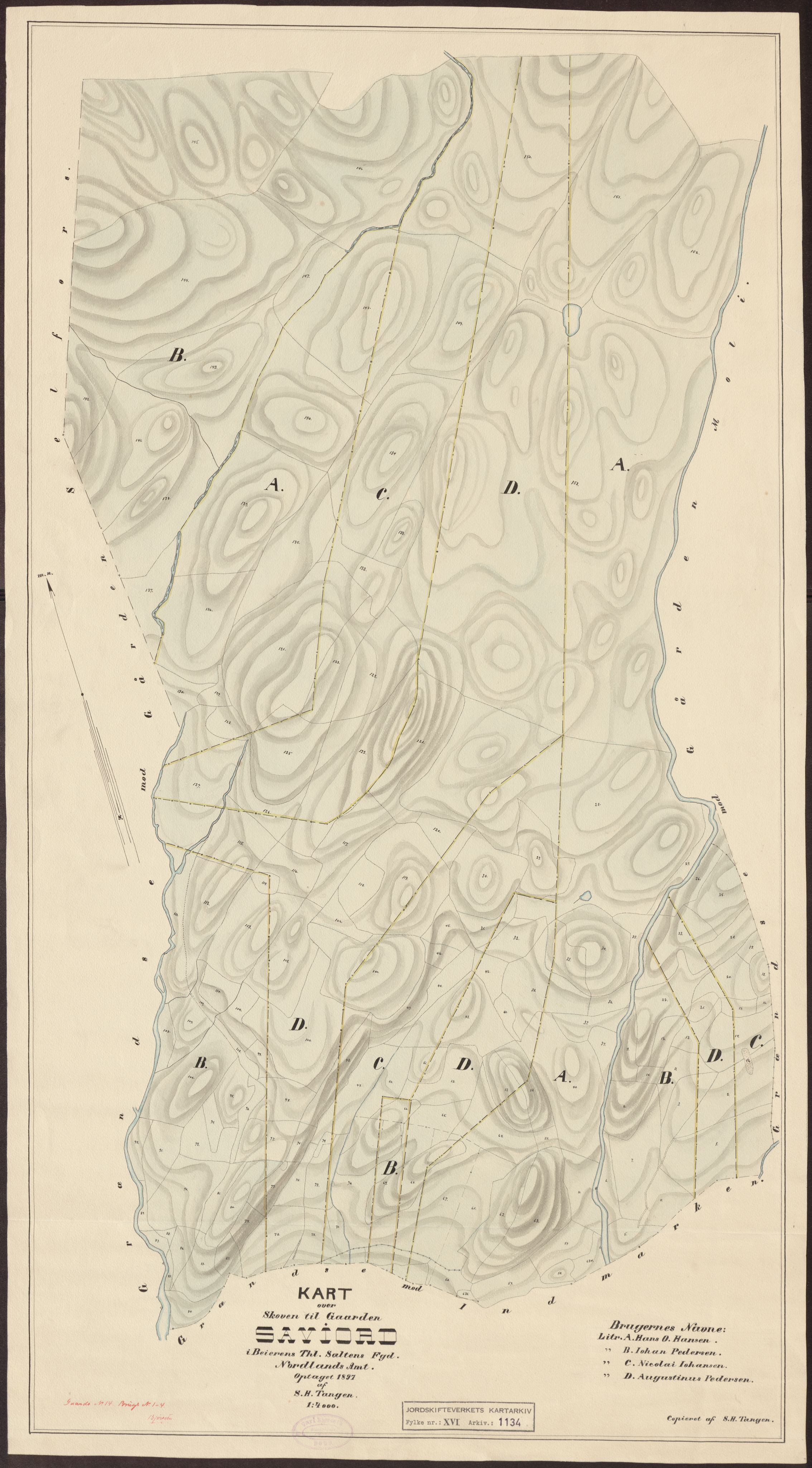 Jordskifteverkets kartarkiv, AV/RA-S-3929/T, 1859-1988, s. 1298