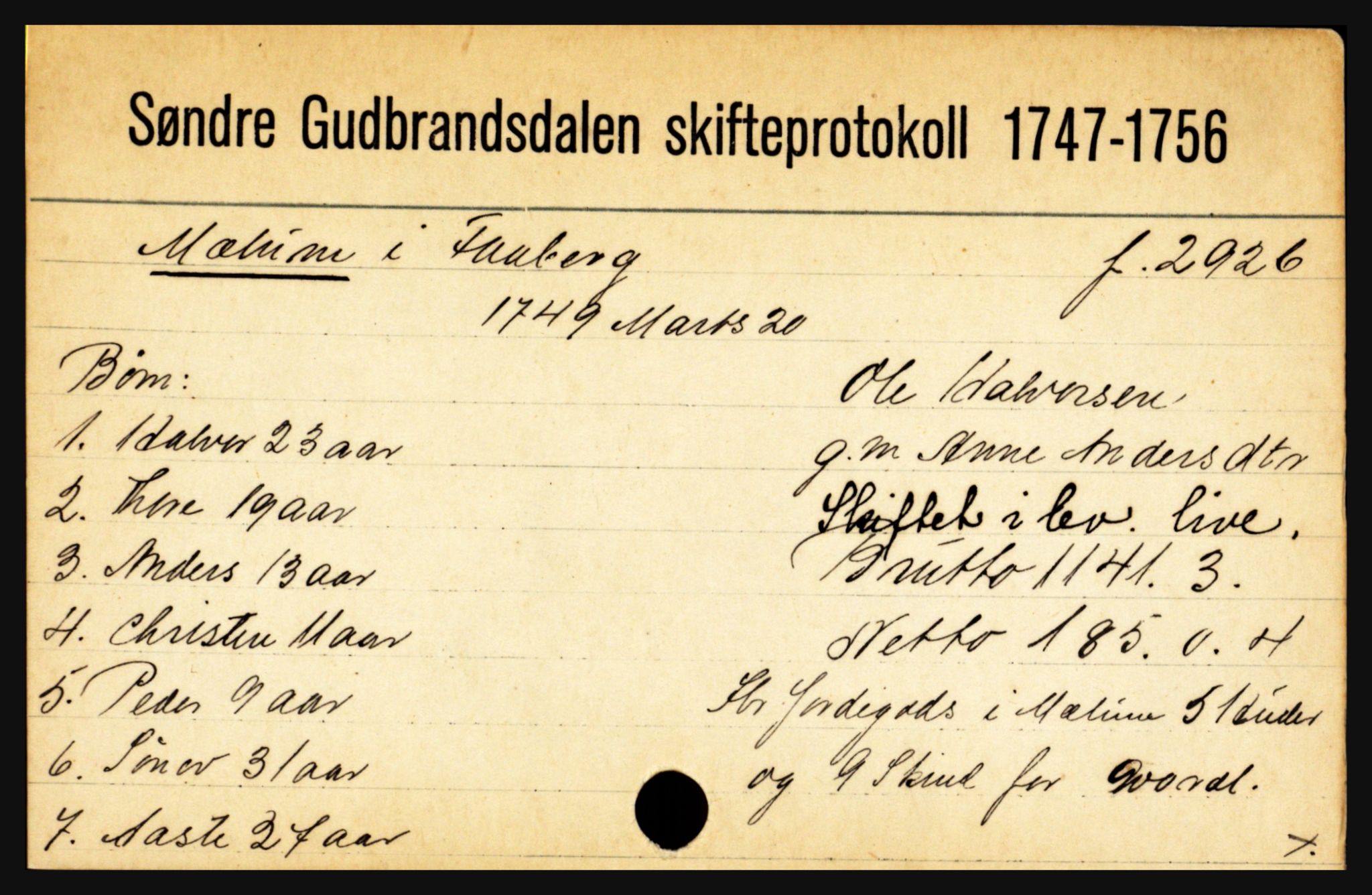 Sør-Gudbrandsdal tingrett, SAH/TING-004/J, 1658-1885, s. 8493