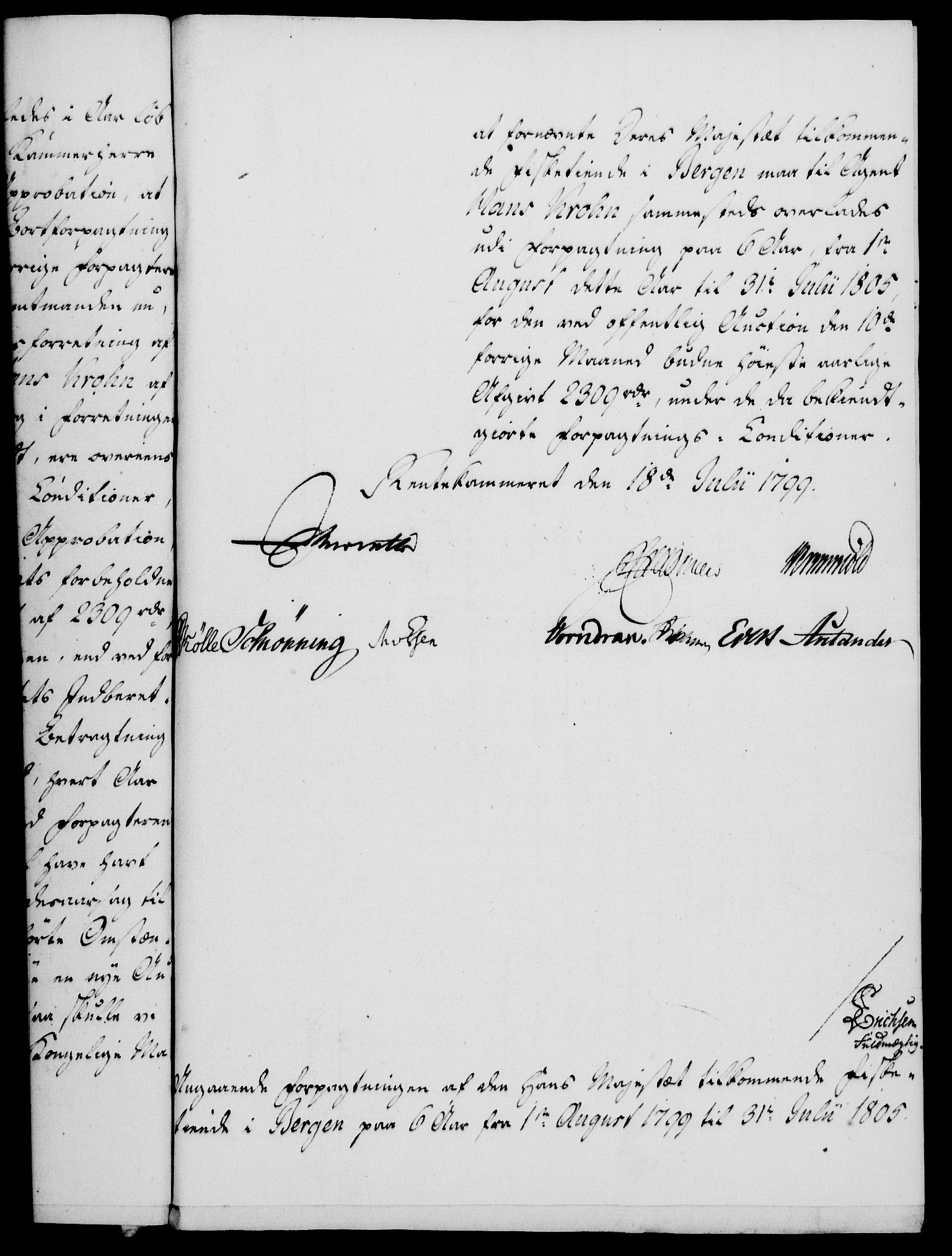 Rentekammeret, Kammerkanselliet, RA/EA-3111/G/Gf/Gfa/L0081: Norsk relasjons- og resolusjonsprotokoll (merket RK 52.81), 1799, s. 453