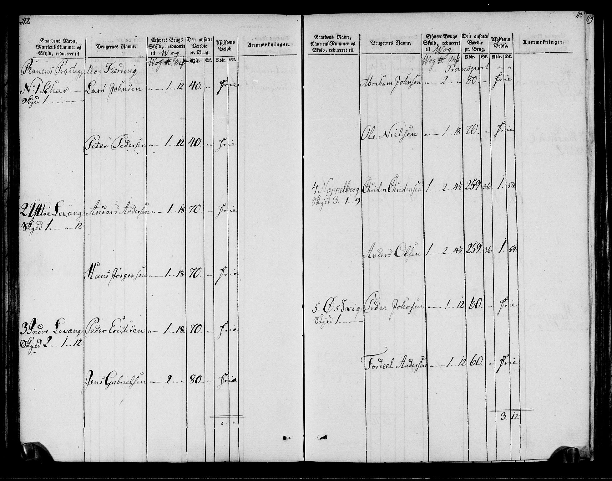 Rentekammeret inntil 1814, Realistisk ordnet avdeling, RA/EA-4070/N/Ne/Nea/L0158: Helgeland fogderi. Oppebørselsregister, 1803-1804, s. 60