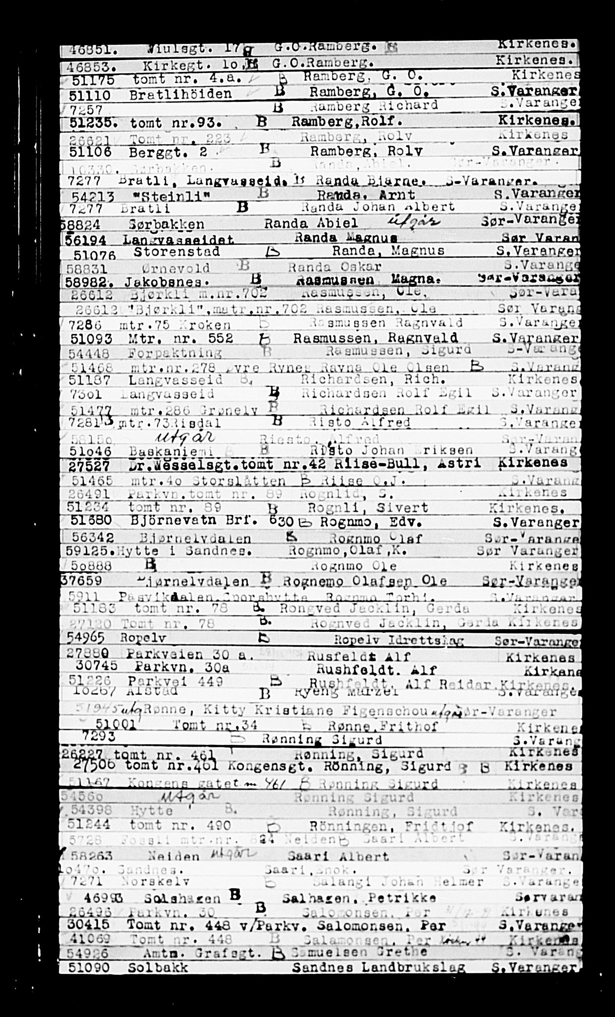 Krigsskadetrygdene for bygninger og løsøre, RA/S-1548/V/L0014: --, 1940-1945, s. 986