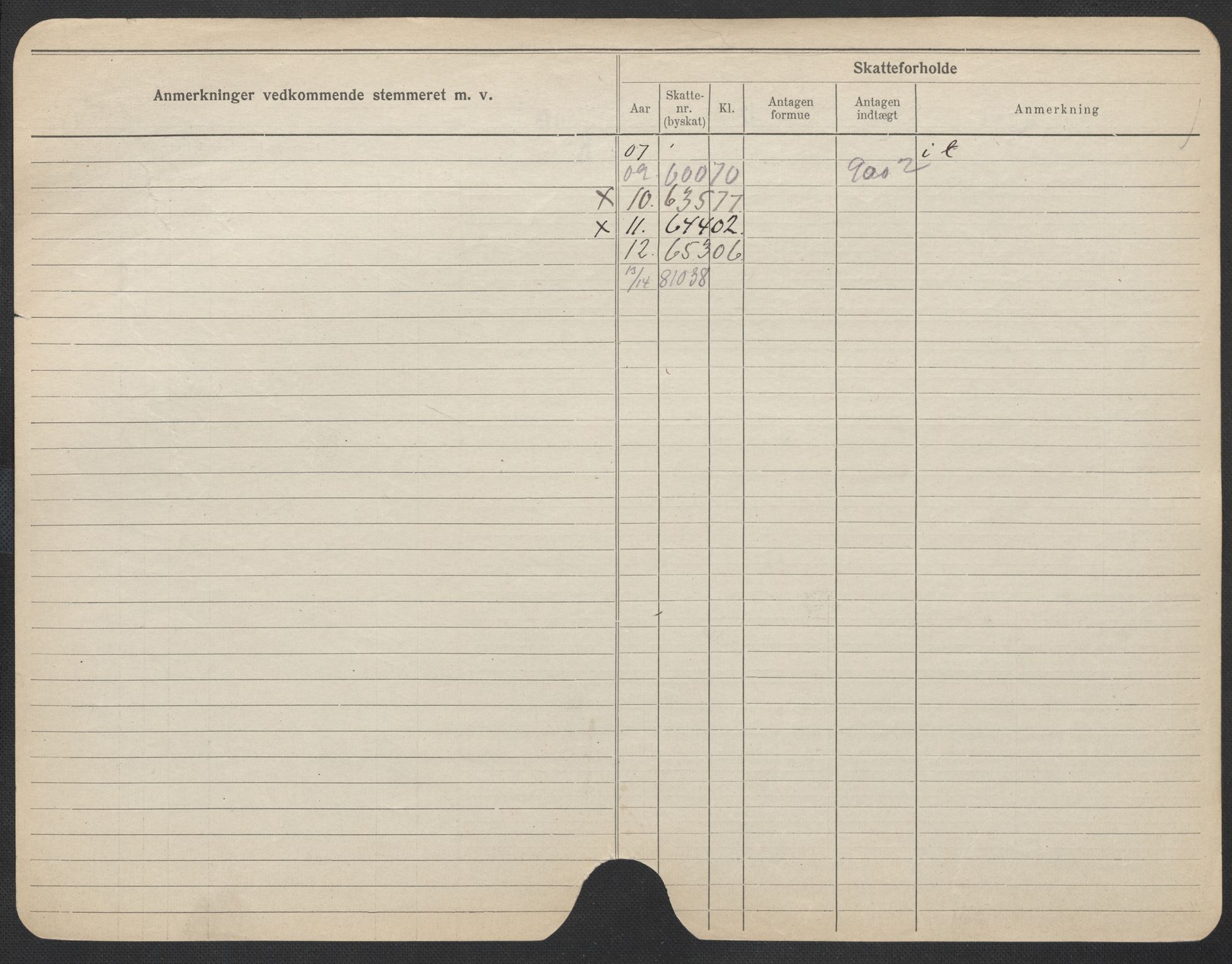 Oslo folkeregister, Registerkort, SAO/A-11715/F/Fa/Fac/L0010: Menn, 1906-1914, s. 575b