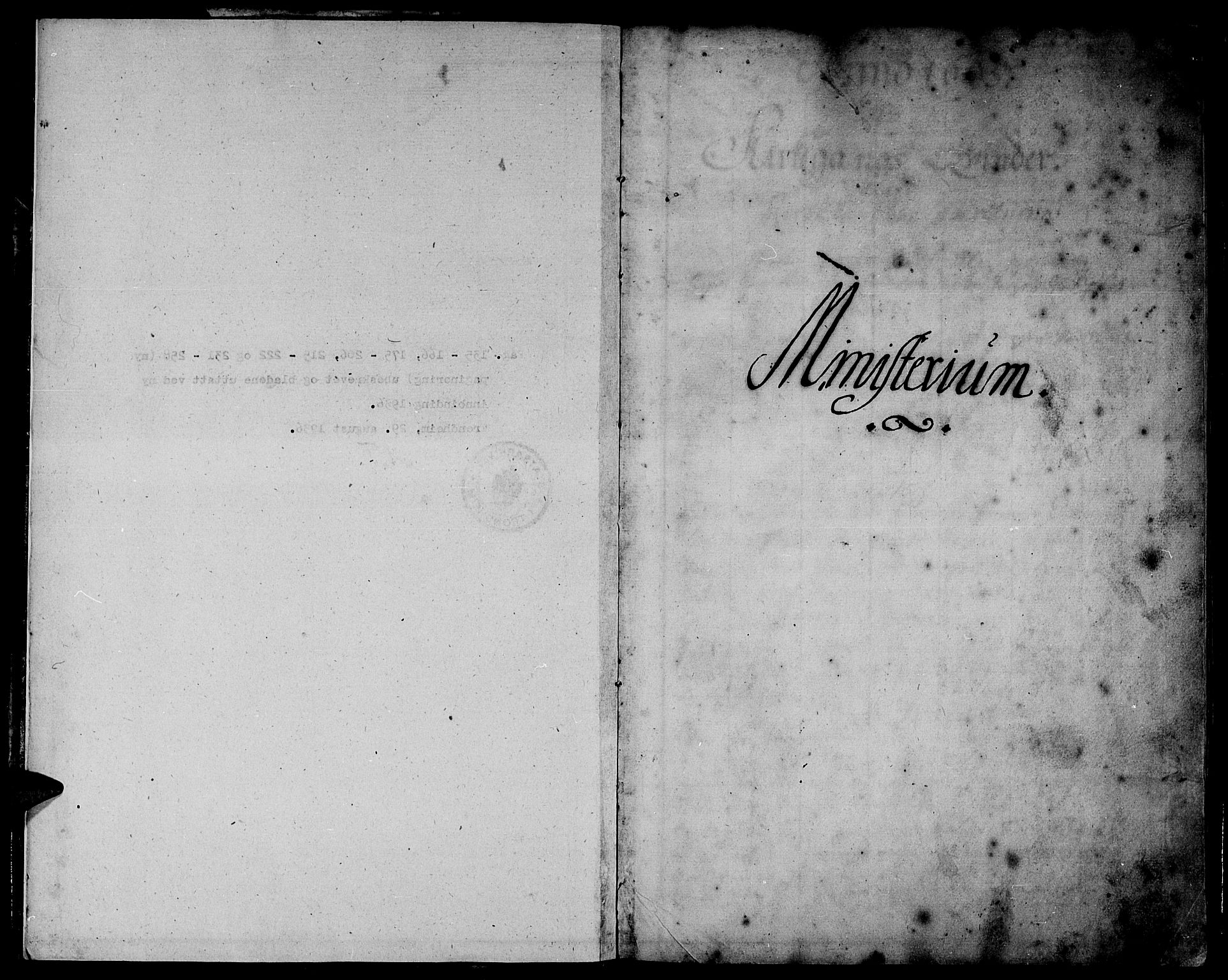 Ministerialprotokoller, klokkerbøker og fødselsregistre - Sør-Trøndelag, SAT/A-1456/668/L0801: Ministerialbok nr. 668A01, 1695-1716