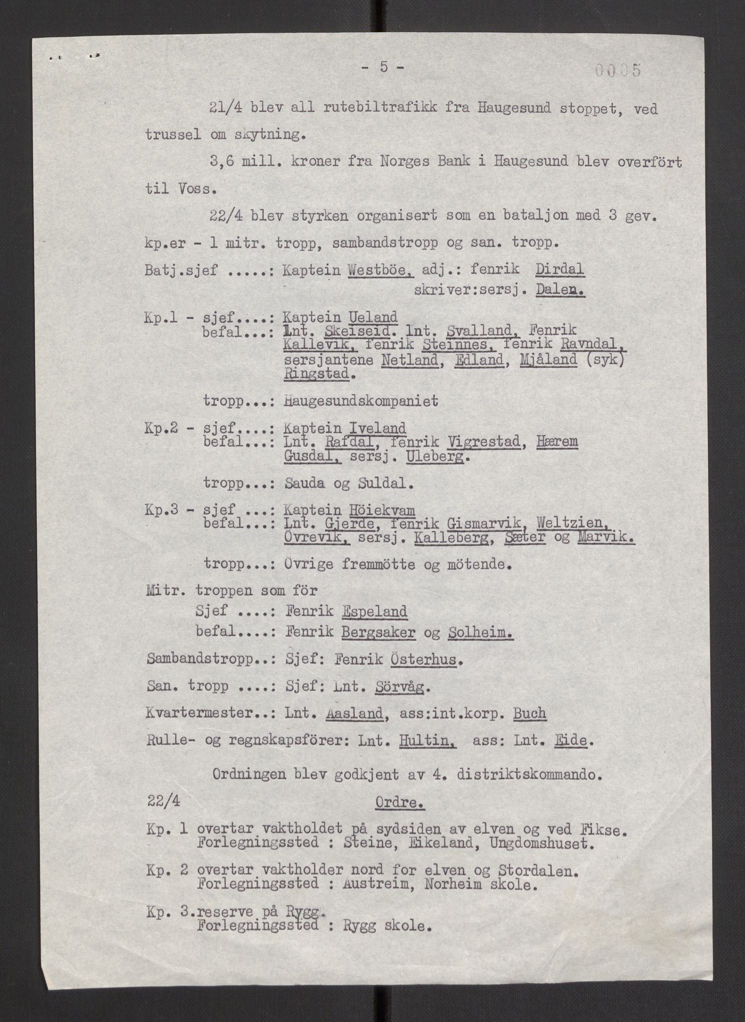 Forsvaret, Forsvarets krigshistoriske avdeling, AV/RA-RAFA-2017/Y/Yb/L0107: II-C-11-460-464  -  4. Divisjon., 1940, s. 84