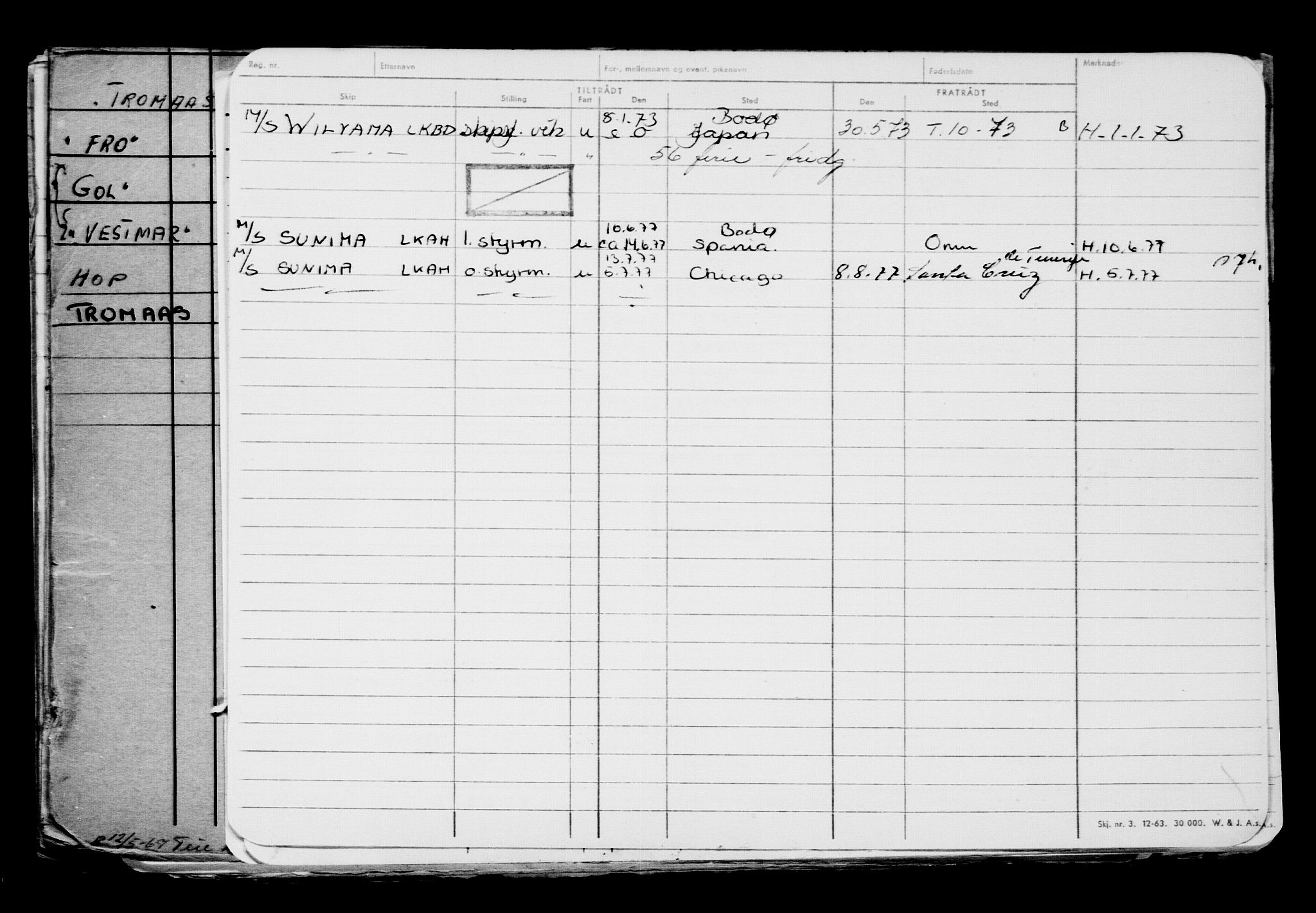 Direktoratet for sjømenn, AV/RA-S-3545/G/Gb/L0136: Hovedkort, 1916, s. 380