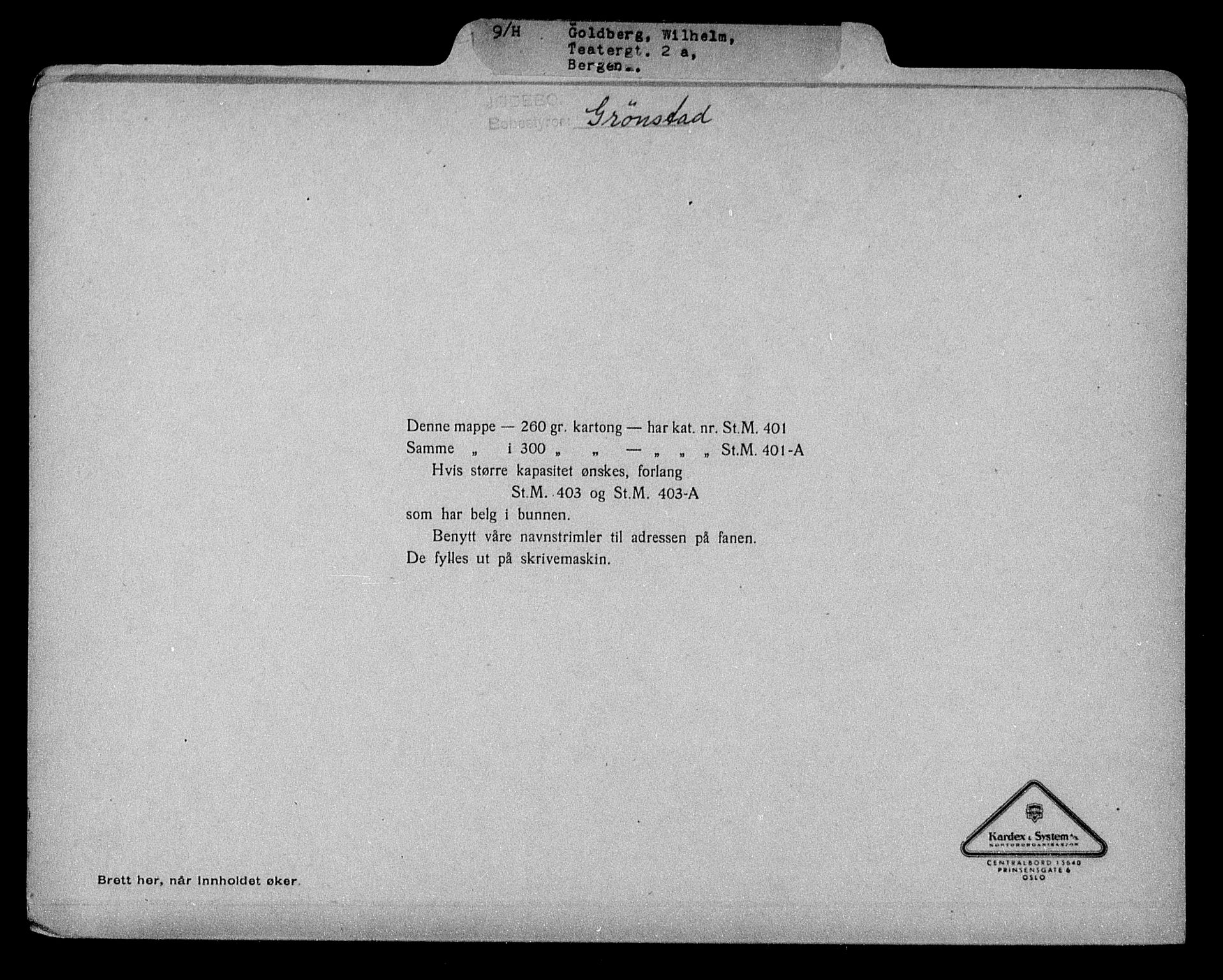 Justisdepartementet, Tilbakeføringskontoret for inndratte formuer, AV/RA-S-1564/H/Hc/Hcd/L0996: --, 1945-1947, s. 2