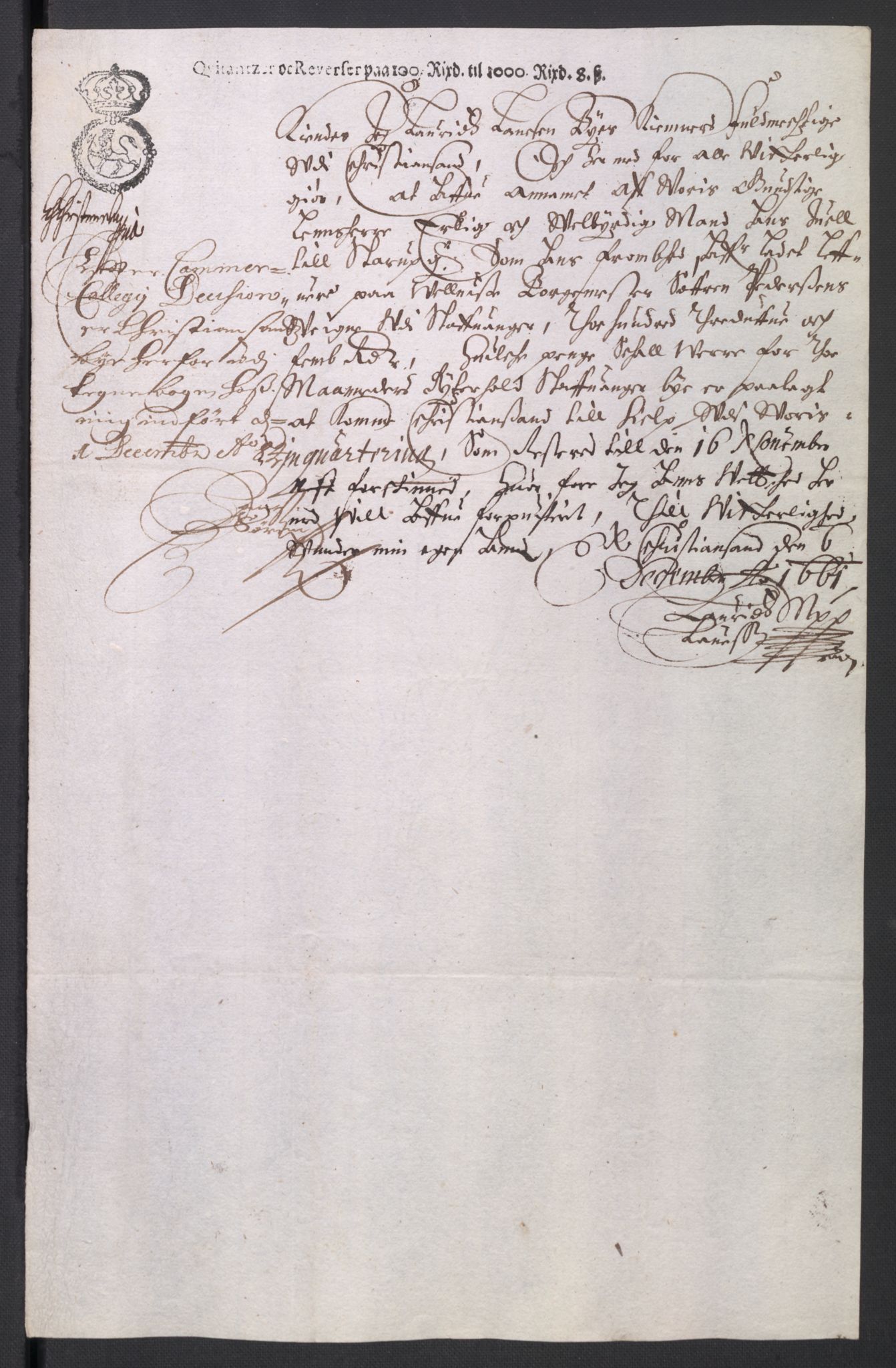 Rentekammeret inntil 1814, Reviderte regnskaper, Byregnskaper, AV/RA-EA-4066/R/Ro/L0300: [O3] Kontribusjonsregnskap, 1661-1678, s. 26