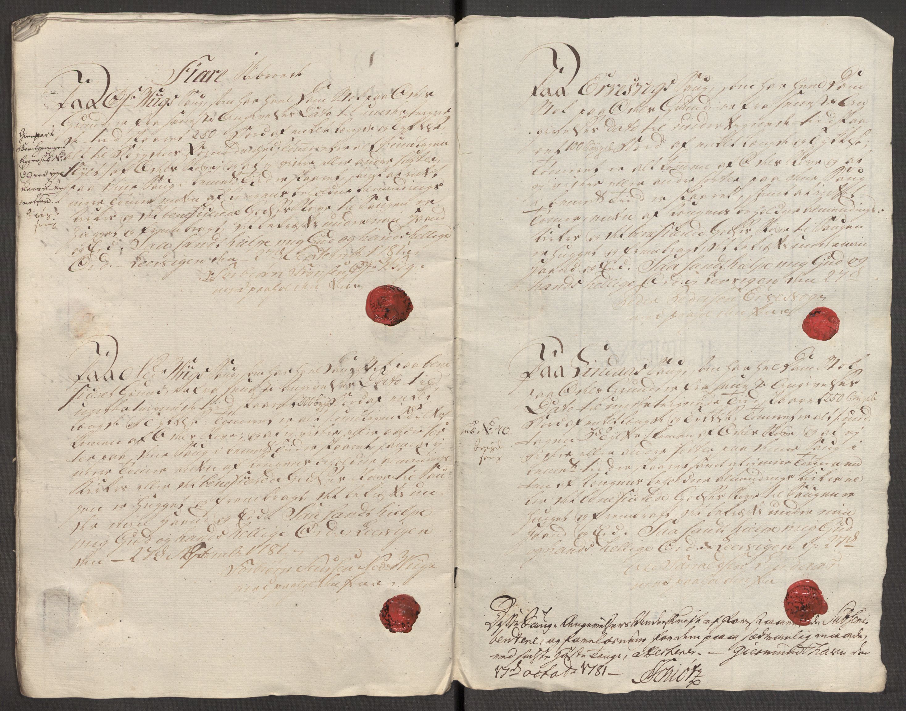 Rentekammeret inntil 1814, Reviderte regnskaper, Fogderegnskap, AV/RA-EA-4092/R48/L3097: Fogderegnskap Sunnhordland og Hardanger, 1781, s. 95