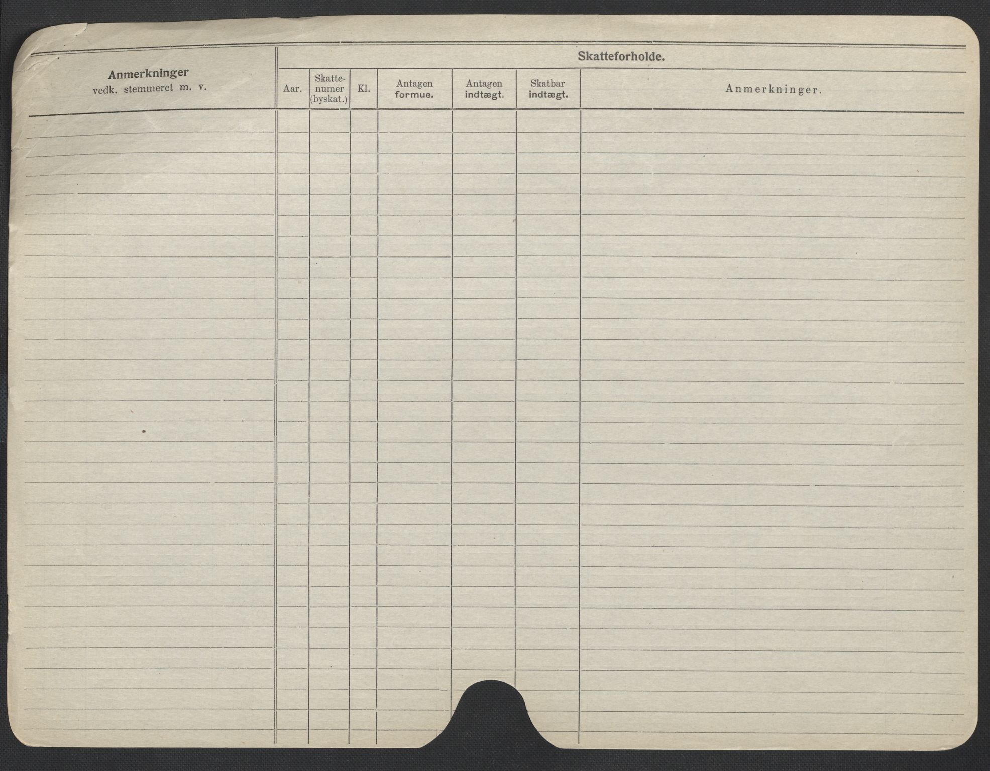 Oslo folkeregister, Registerkort, SAO/A-11715/F/Fa/Fac/L0008: Menn, 1906-1914, s. 1100b