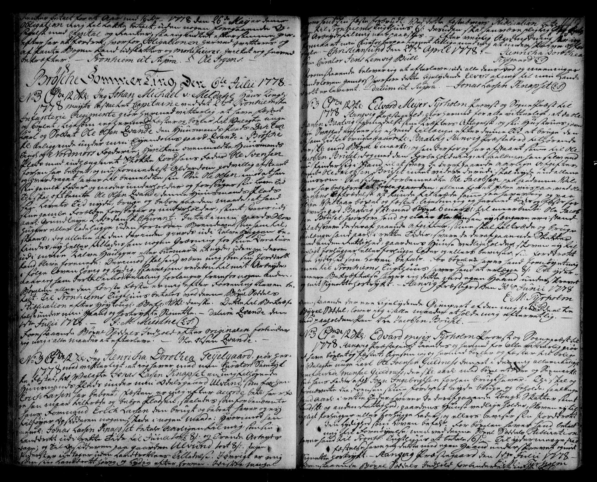 Nordmøre sorenskriveri, SAT/A-4132/1/2/2Ca/L0007: Pantebok nr. 3b, 1776-1782, s. 412