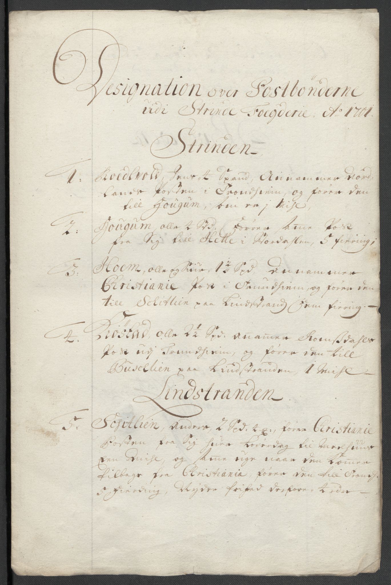 Rentekammeret inntil 1814, Reviderte regnskaper, Fogderegnskap, RA/EA-4092/R61/L4108: Fogderegnskap Strinda og Selbu, 1701-1703, s. 94