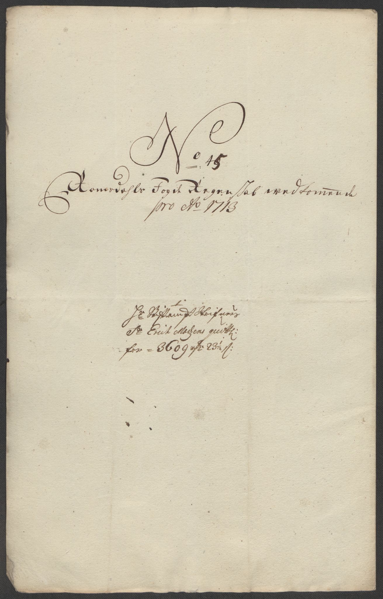 Rentekammeret inntil 1814, Reviderte regnskaper, Fogderegnskap, RA/EA-4092/R55/L3662: Fogderegnskap Romsdal, 1713-1714, s. 267