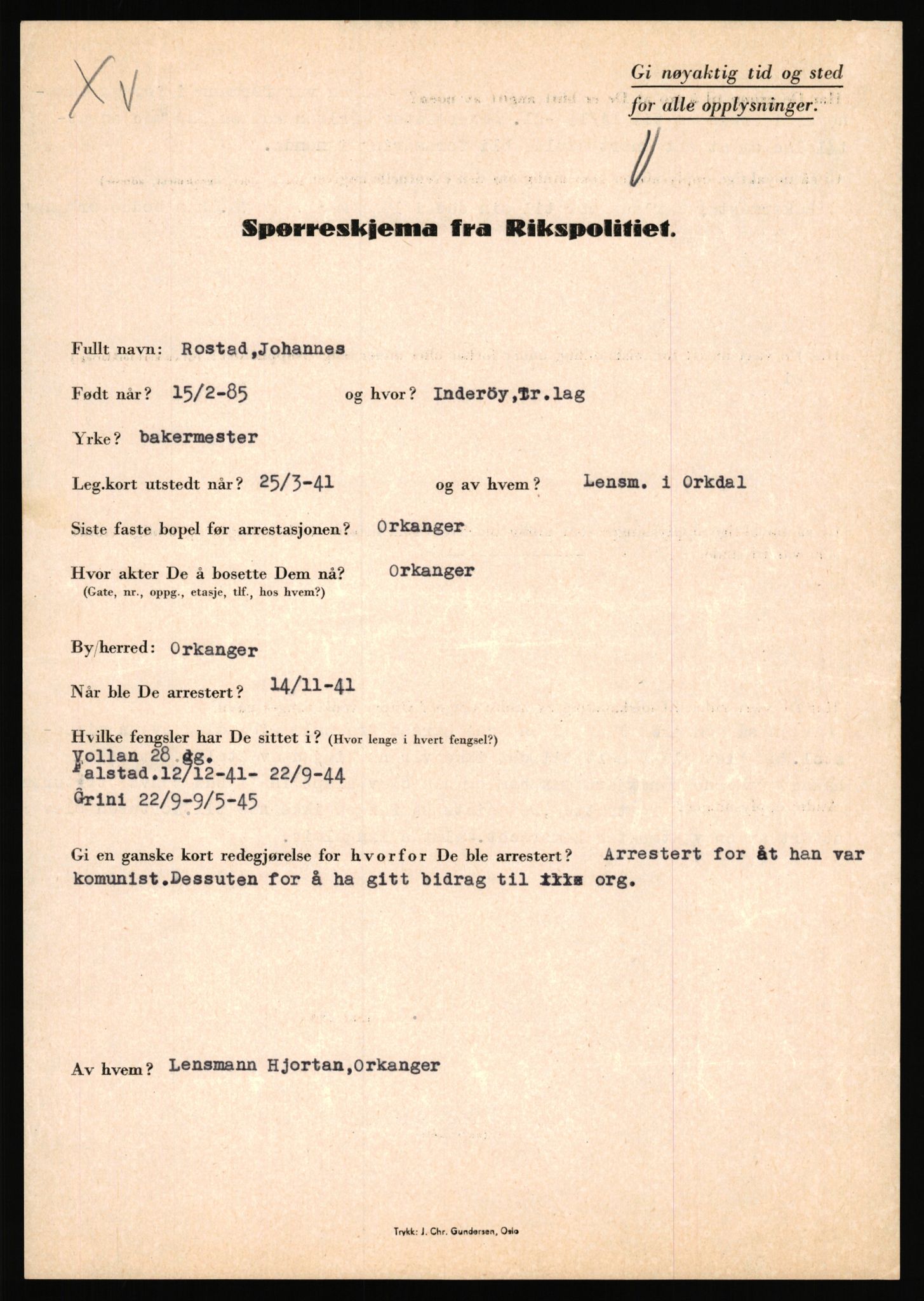 Rikspolitisjefen, AV/RA-S-1560/L/L0014: Pettersen, Aksel - Savosnick, Ernst, 1940-1945, s. 723