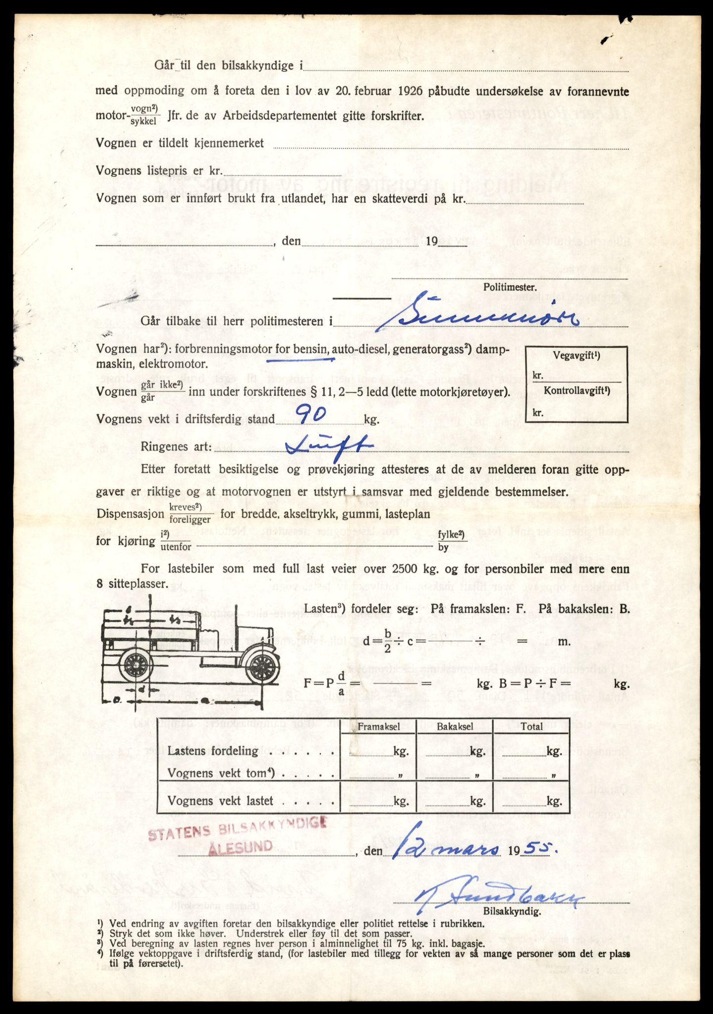 Møre og Romsdal vegkontor - Ålesund trafikkstasjon, AV/SAT-A-4099/F/Fe/L0038: Registreringskort for kjøretøy T 13180 - T 13360, 1927-1998, s. 1868
