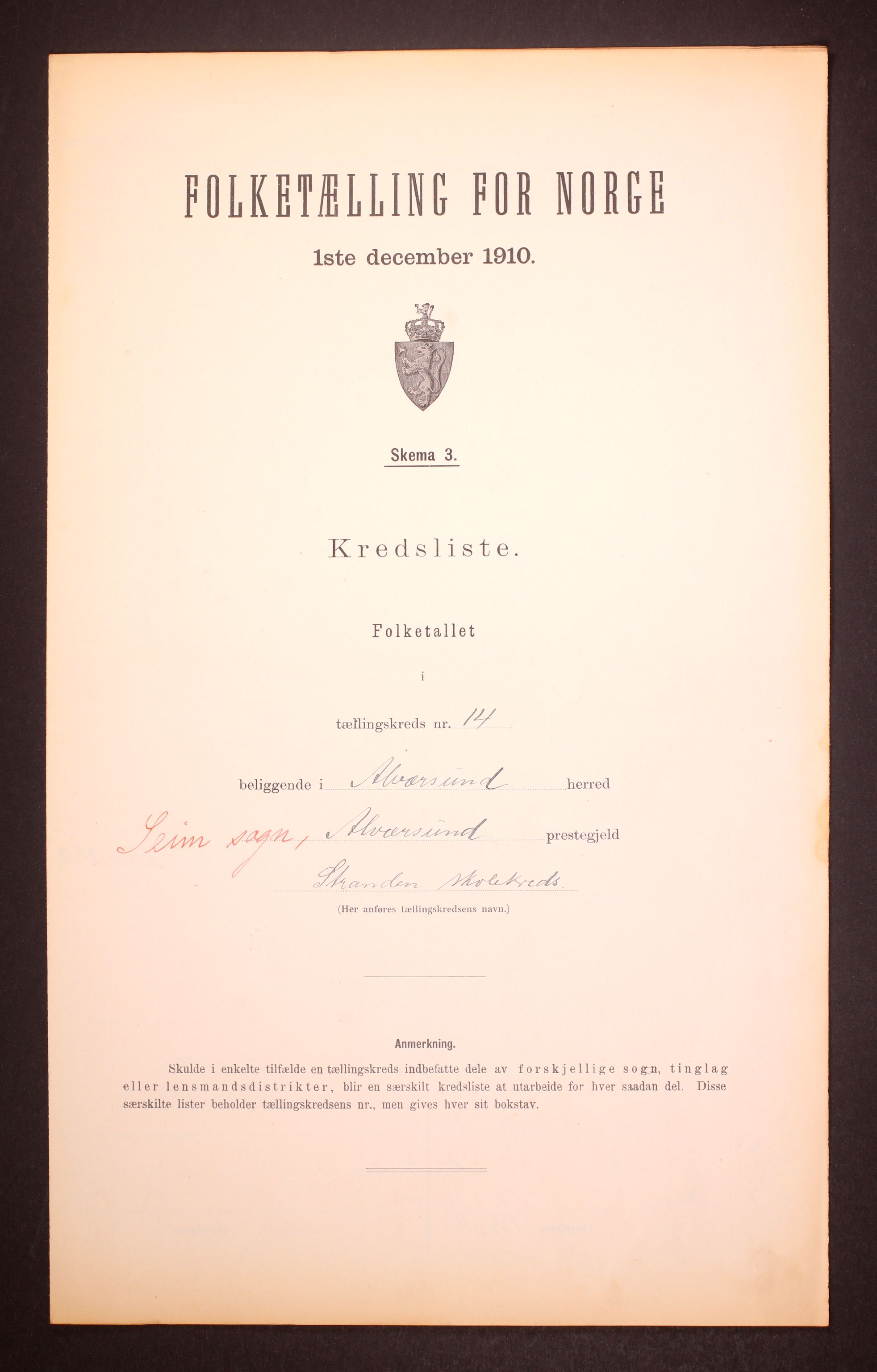 RA, Folketelling 1910 for 1257 Alversund herred, 1910, s. 43
