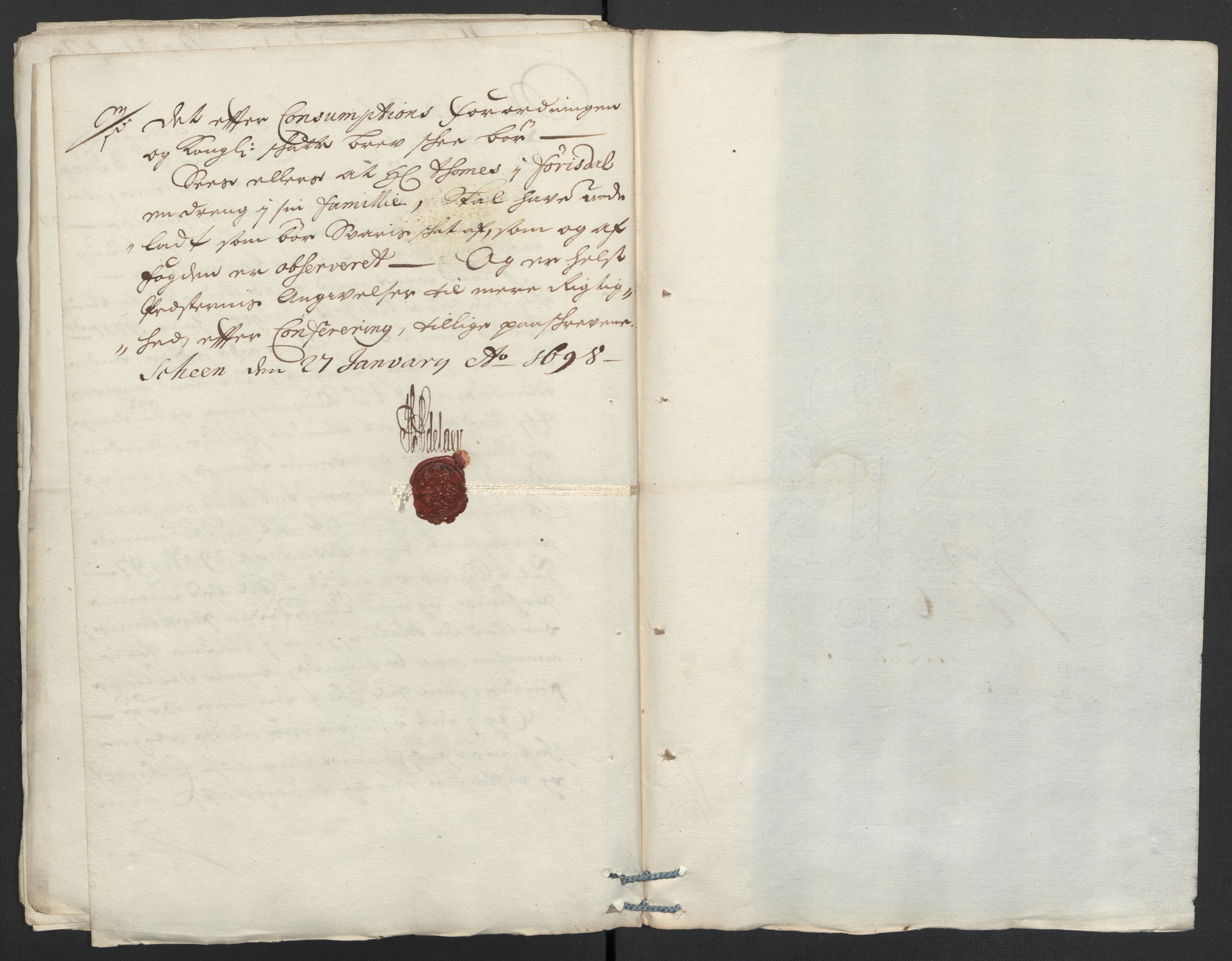 Rentekammeret inntil 1814, Reviderte regnskaper, Fogderegnskap, RA/EA-4092/R36/L2097: Fogderegnskap Øvre og Nedre Telemark og Bamble, 1697, s. 30