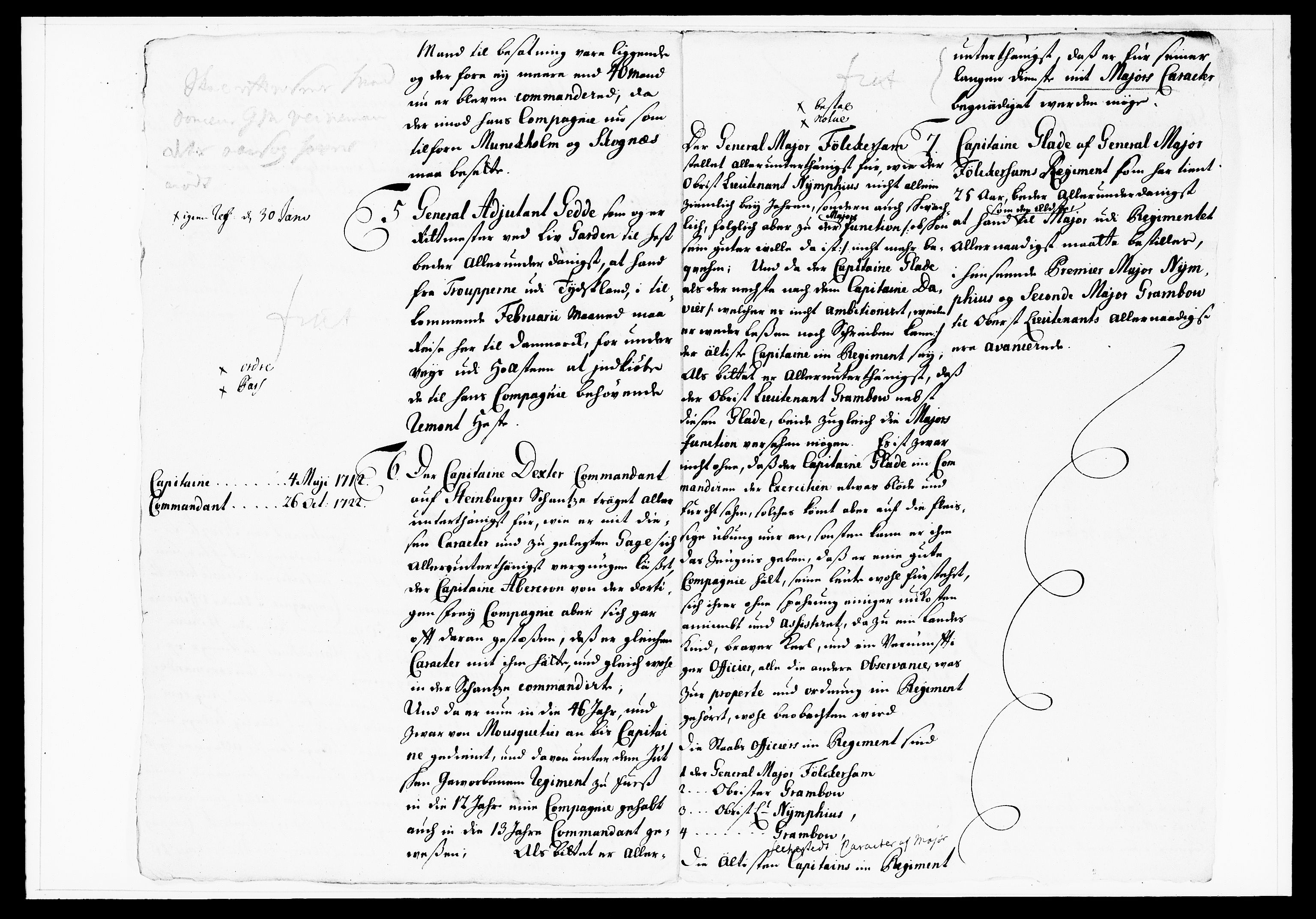 Krigskollegiet, Krigskancelliet, DRA/A-0006/-/1130-1137: Refererede sager, 1736, s. 17