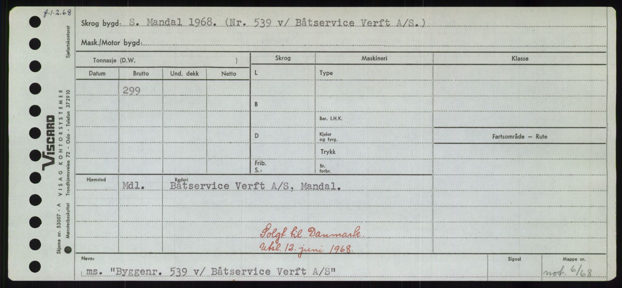 Sjøfartsdirektoratet med forløpere, Skipsmålingen, RA/S-1627/H/Hd/L0006: Fartøy, Byg-Båt, s. 127