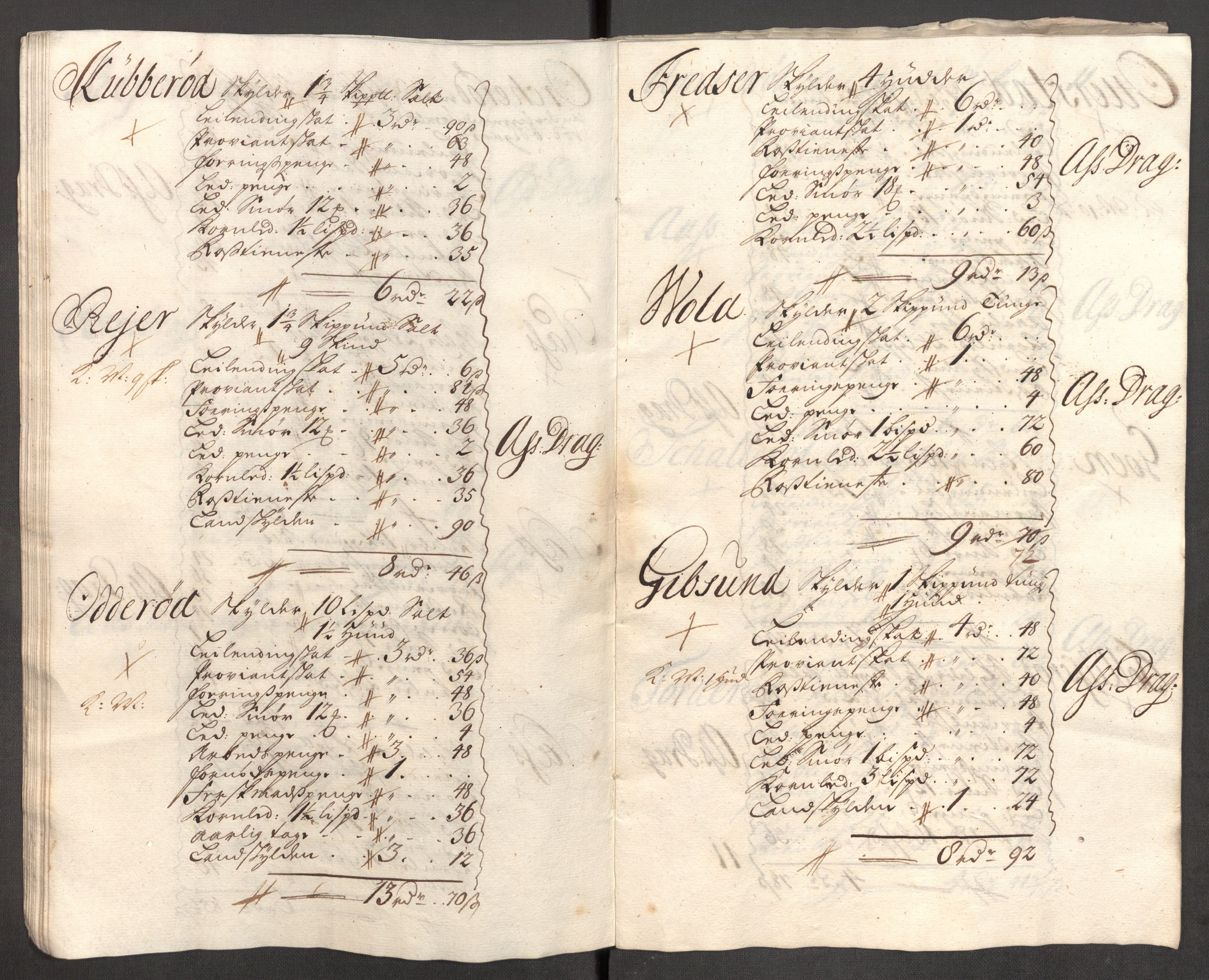 Rentekammeret inntil 1814, Reviderte regnskaper, Fogderegnskap, AV/RA-EA-4092/R04/L0141: Fogderegnskap Moss, Onsøy, Tune, Veme og Åbygge, 1717, s. 134