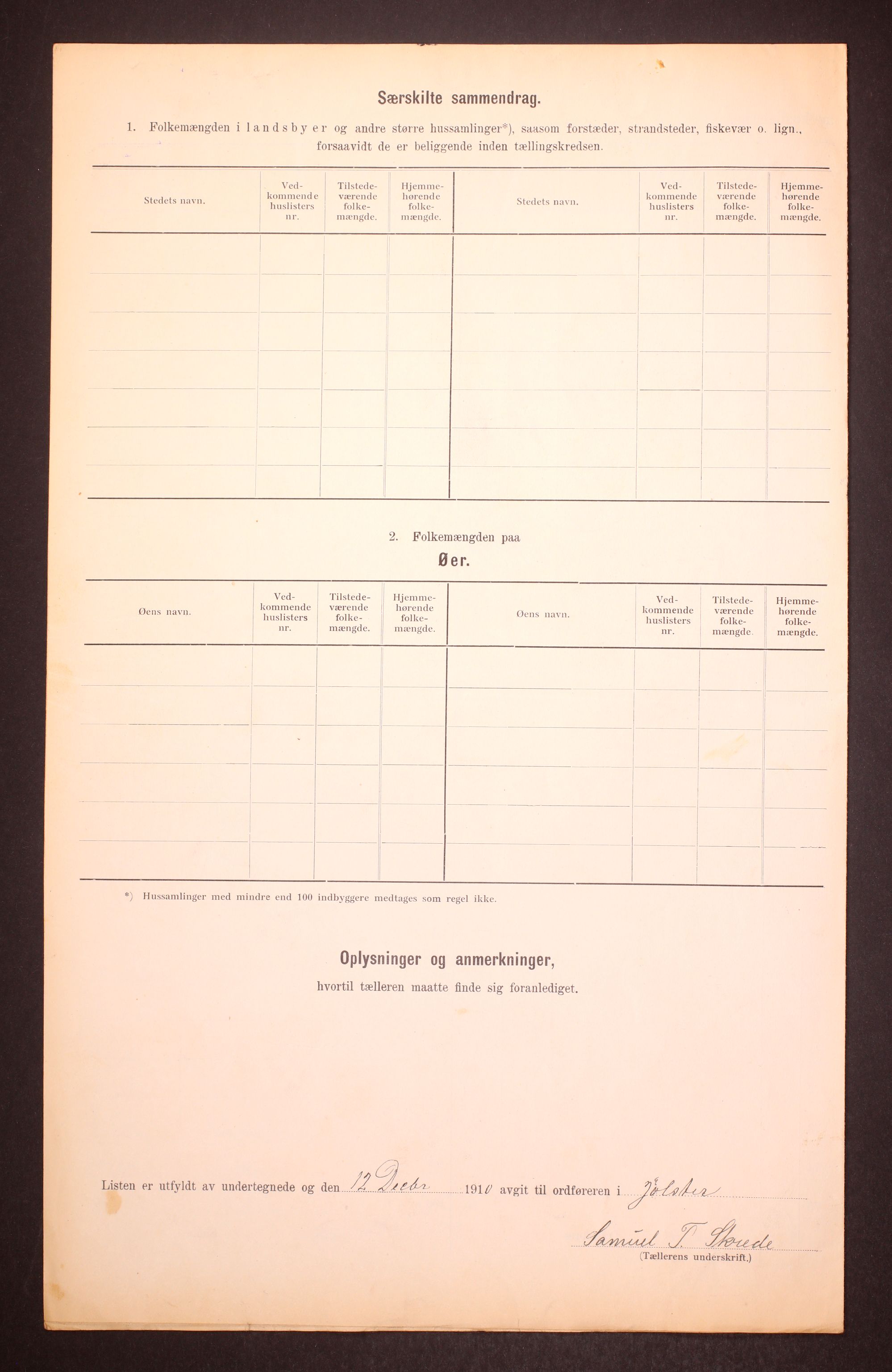 RA, Folketelling 1910 for 1431 Jølster herred, 1910, s. 12