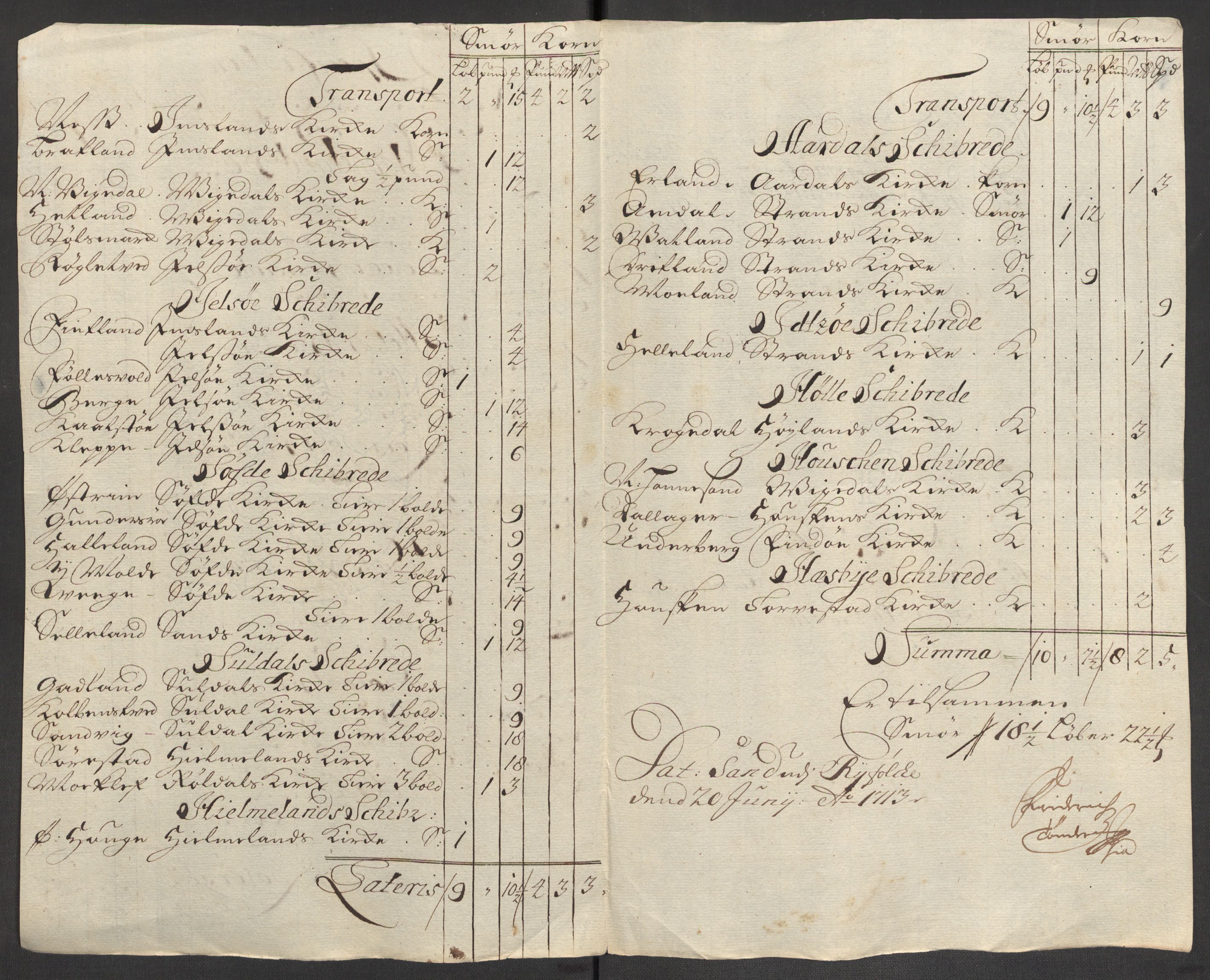 Rentekammeret inntil 1814, Reviderte regnskaper, Fogderegnskap, RA/EA-4092/R47/L2862: Fogderegnskap Ryfylke, 1710, s. 192