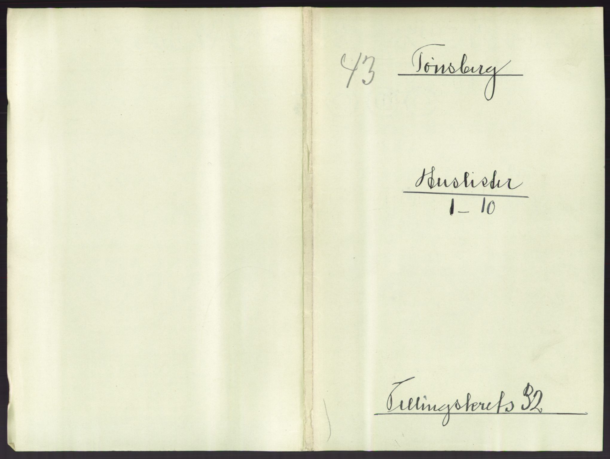 RA, Folketelling 1891 for 0705 Tønsberg kjøpstad, 1891, s. 946