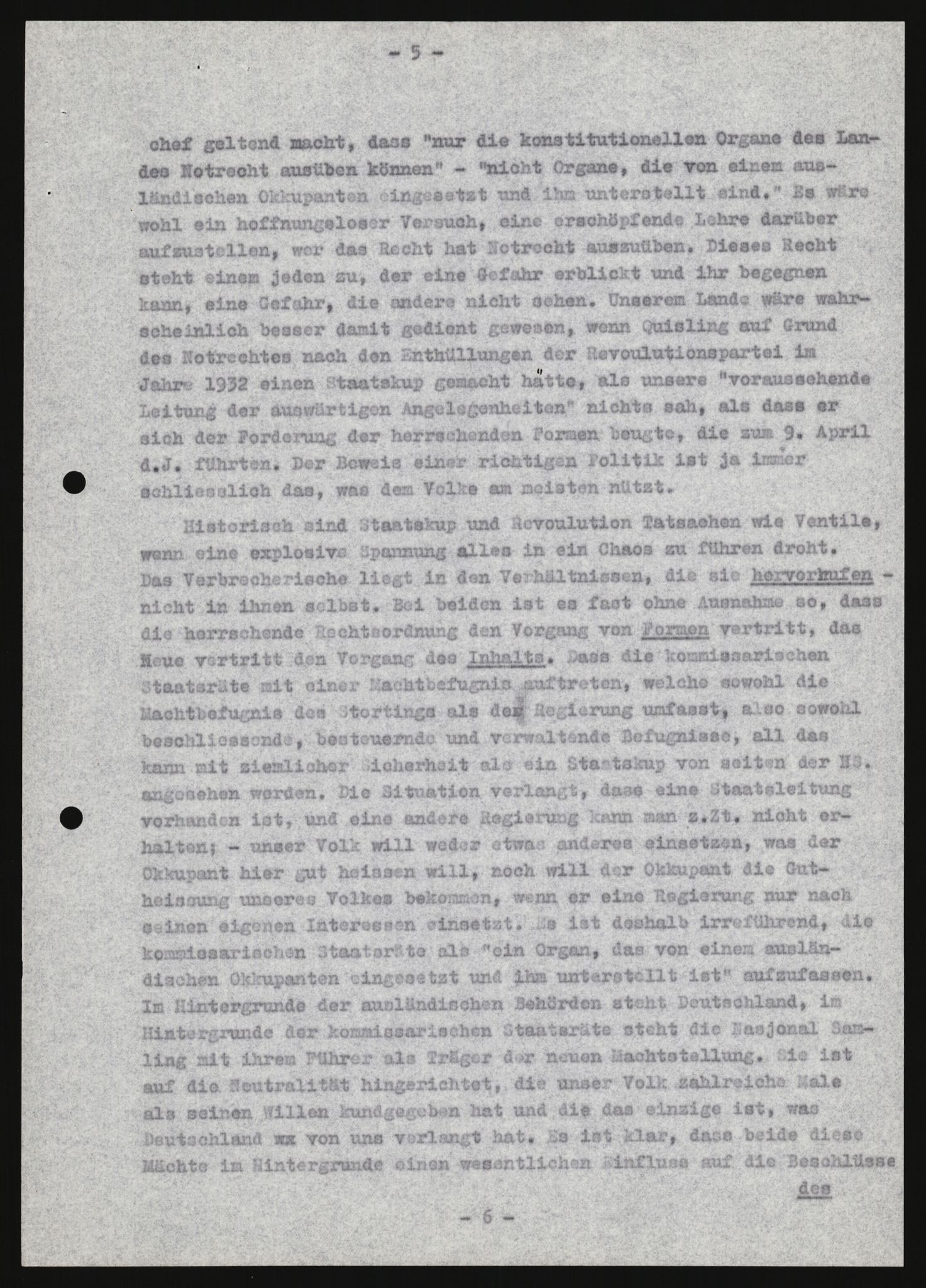Forsvarets Overkommando. 2 kontor. Arkiv 11.4. Spredte tyske arkivsaker, AV/RA-RAFA-7031/D/Dar/Darb/L0013: Reichskommissariat - Hauptabteilung Vervaltung, 1917-1942, s. 142