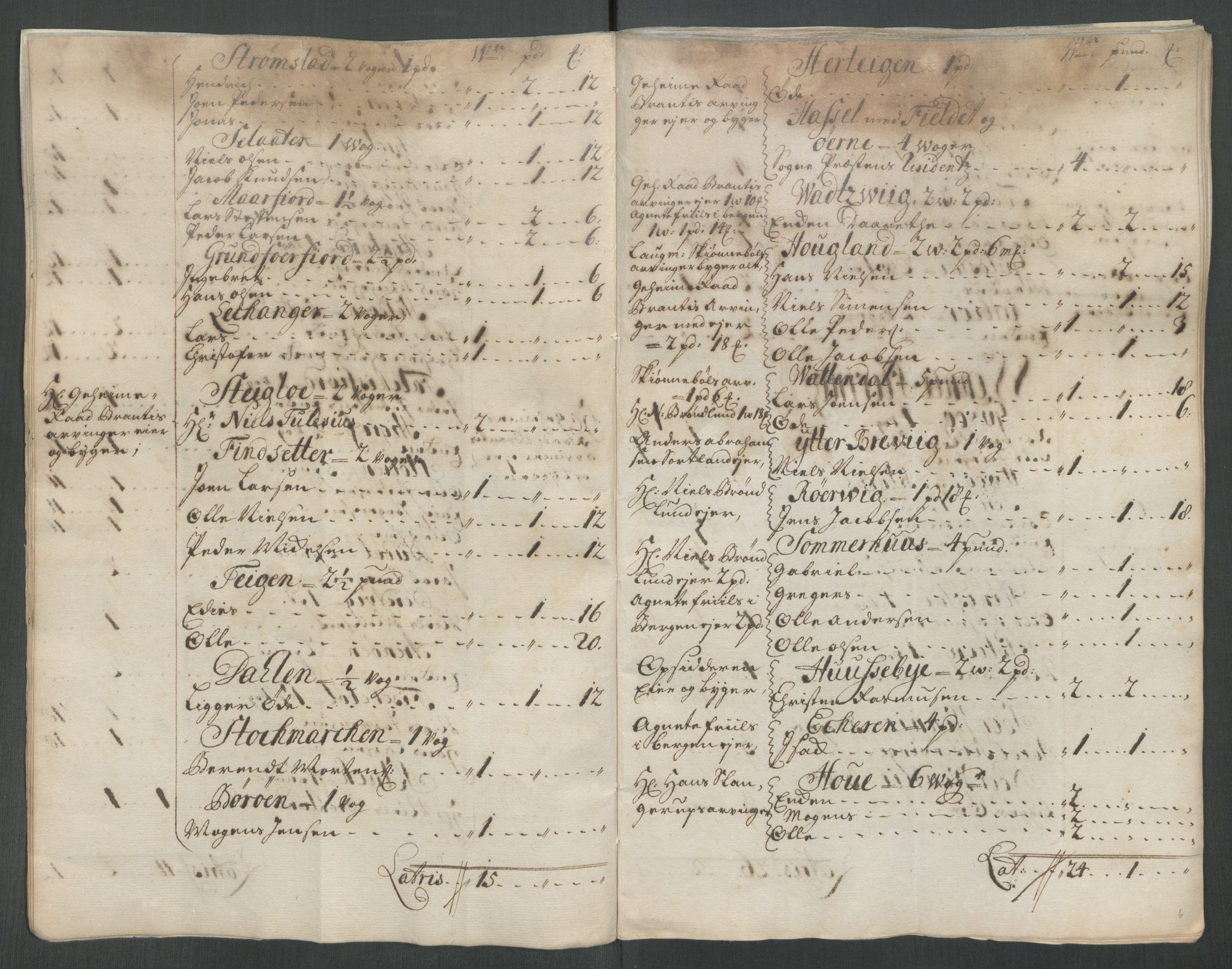 Rentekammeret inntil 1814, Reviderte regnskaper, Fogderegnskap, AV/RA-EA-4092/R67/L4680: Fogderegnskap Vesterålen, Andenes og Lofoten, 1714, s. 33