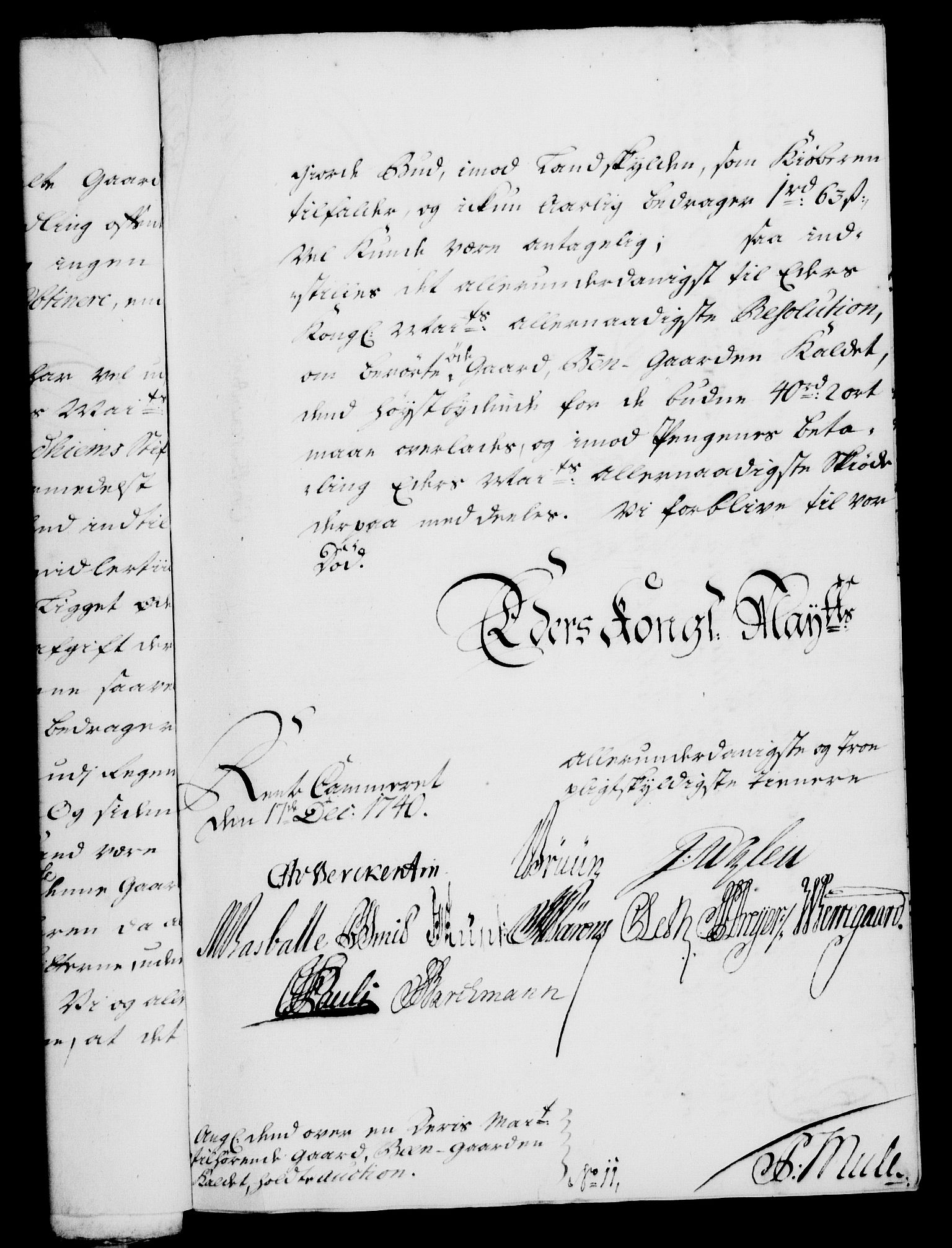 Rentekammeret, Kammerkanselliet, RA/EA-3111/G/Gf/Gfa/L0024: Norsk relasjons- og resolusjonsprotokoll (merket RK 52.24), 1741, s. 30
