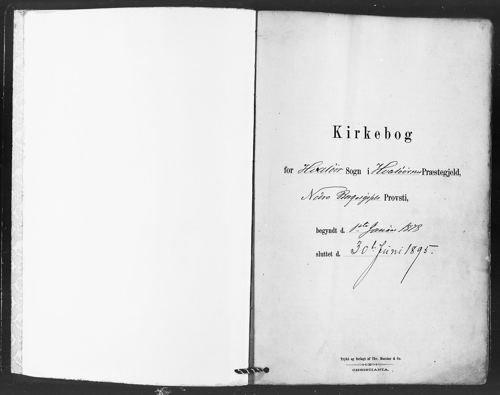 Hvaler prestekontor Kirkebøker, SAO/A-2001/F/Fa/L0008: Ministerialbok nr. I 8, 1878-1895