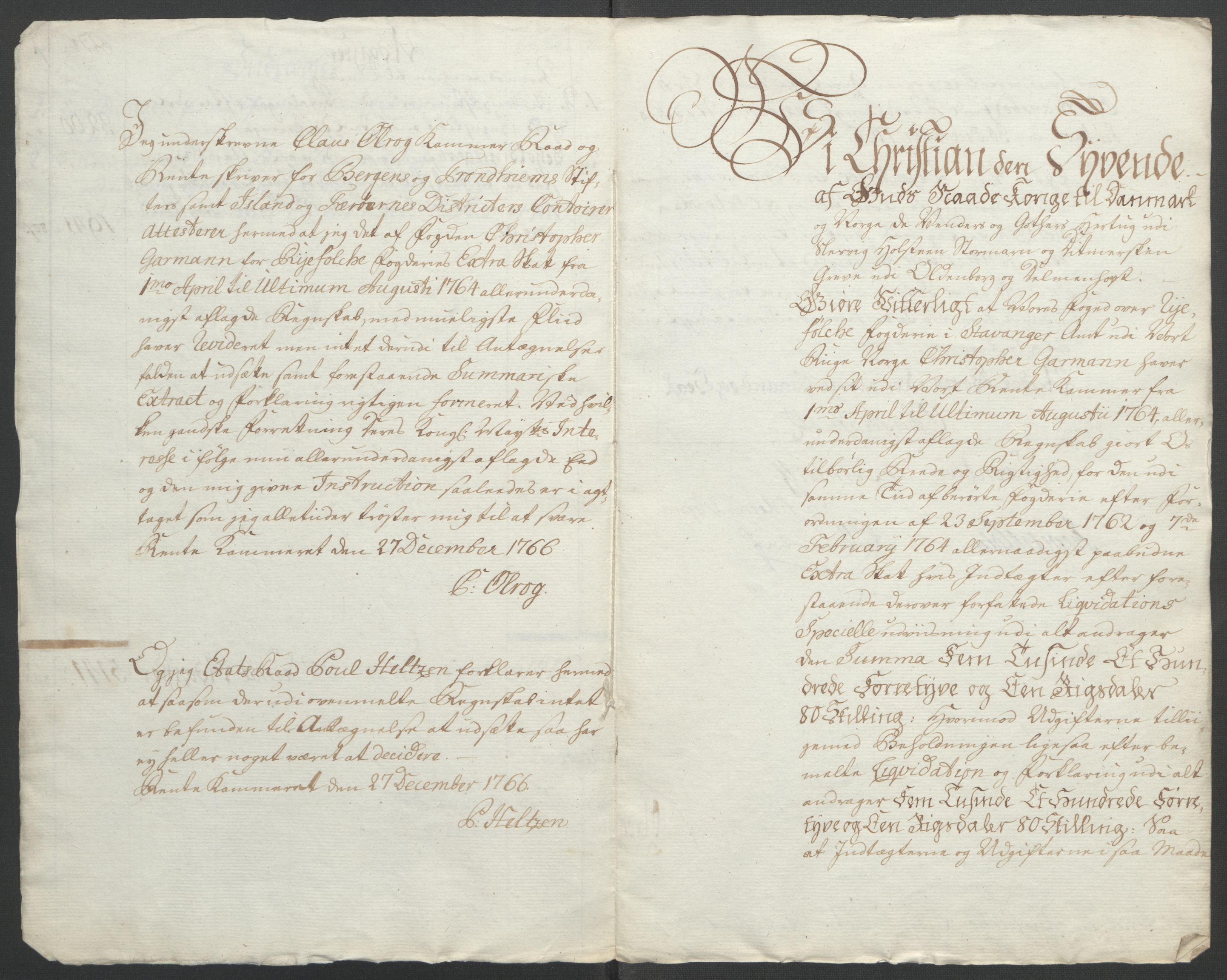 Rentekammeret inntil 1814, Reviderte regnskaper, Fogderegnskap, RA/EA-4092/R47/L2972: Ekstraskatten Ryfylke, 1762-1780, s. 30