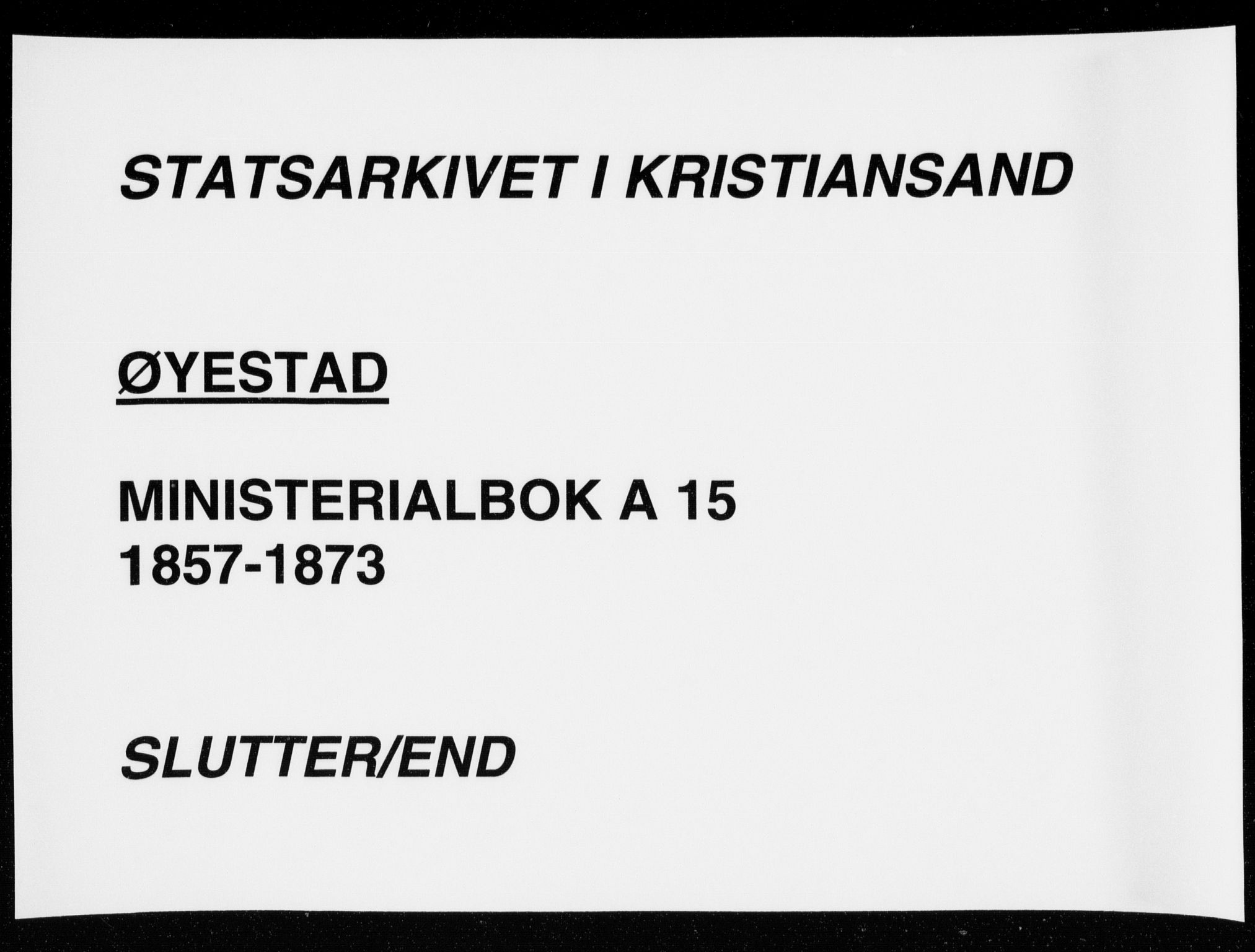 Øyestad sokneprestkontor, AV/SAK-1111-0049/F/Fa/L0015: Ministerialbok nr. A 15, 1857-1873, s. 524