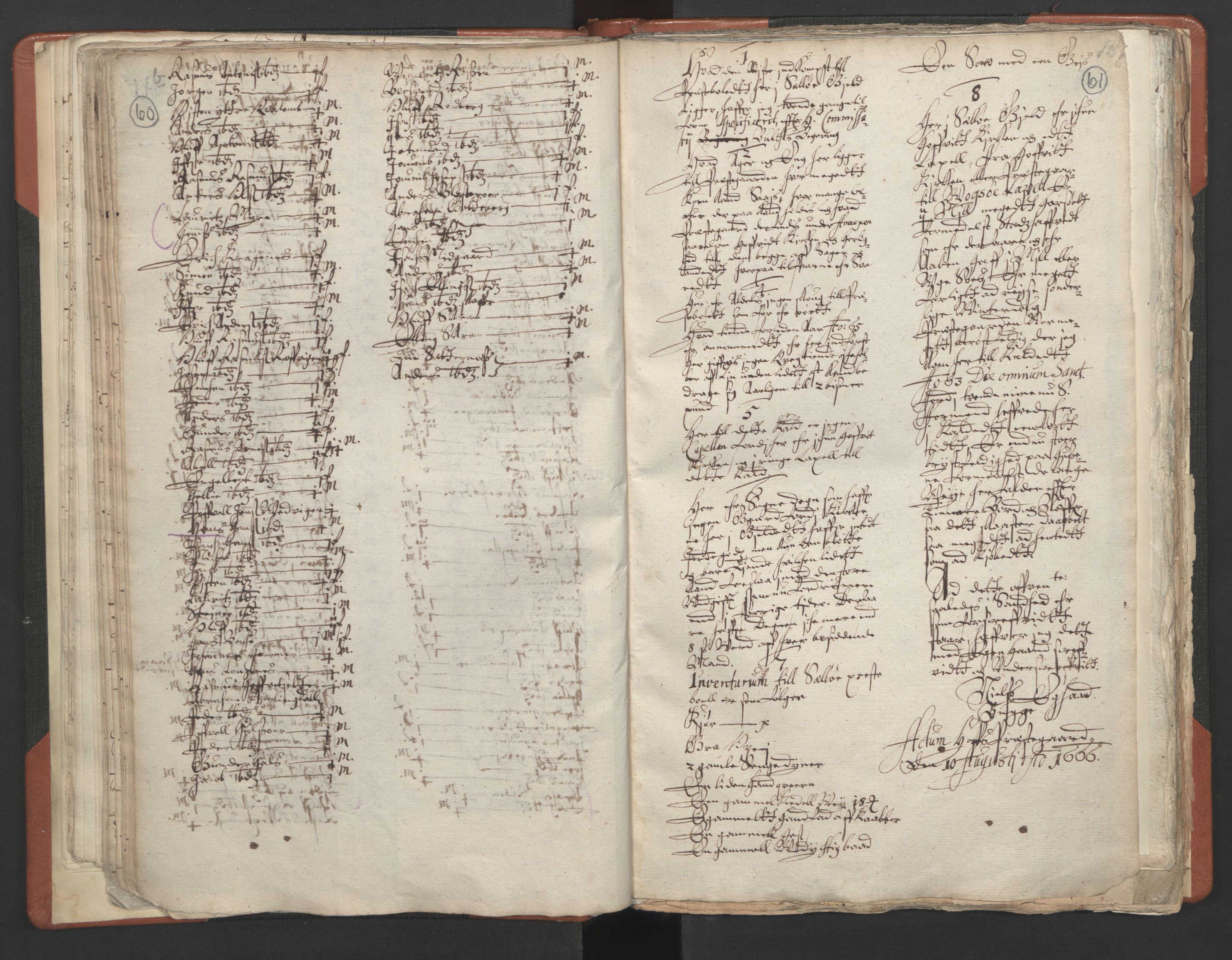 RA, Sogneprestenes manntall 1664-1666, nr. 25: Nordfjord prosti, 1664-1666, s. 60-61