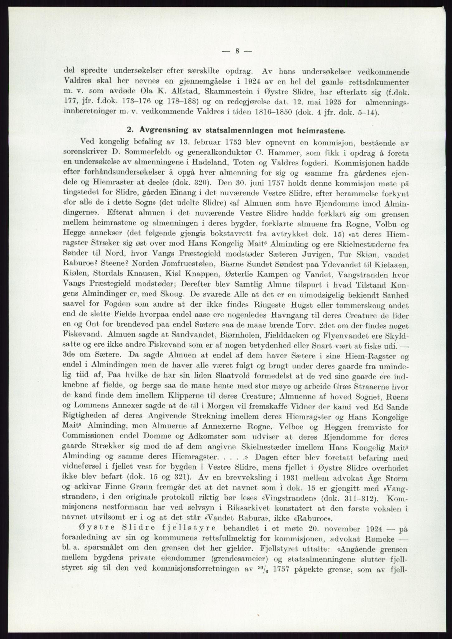 Høyfjellskommisjonen, AV/RA-S-1546/X/Xa/L0001: Nr. 1-33, 1909-1953, s. 5693