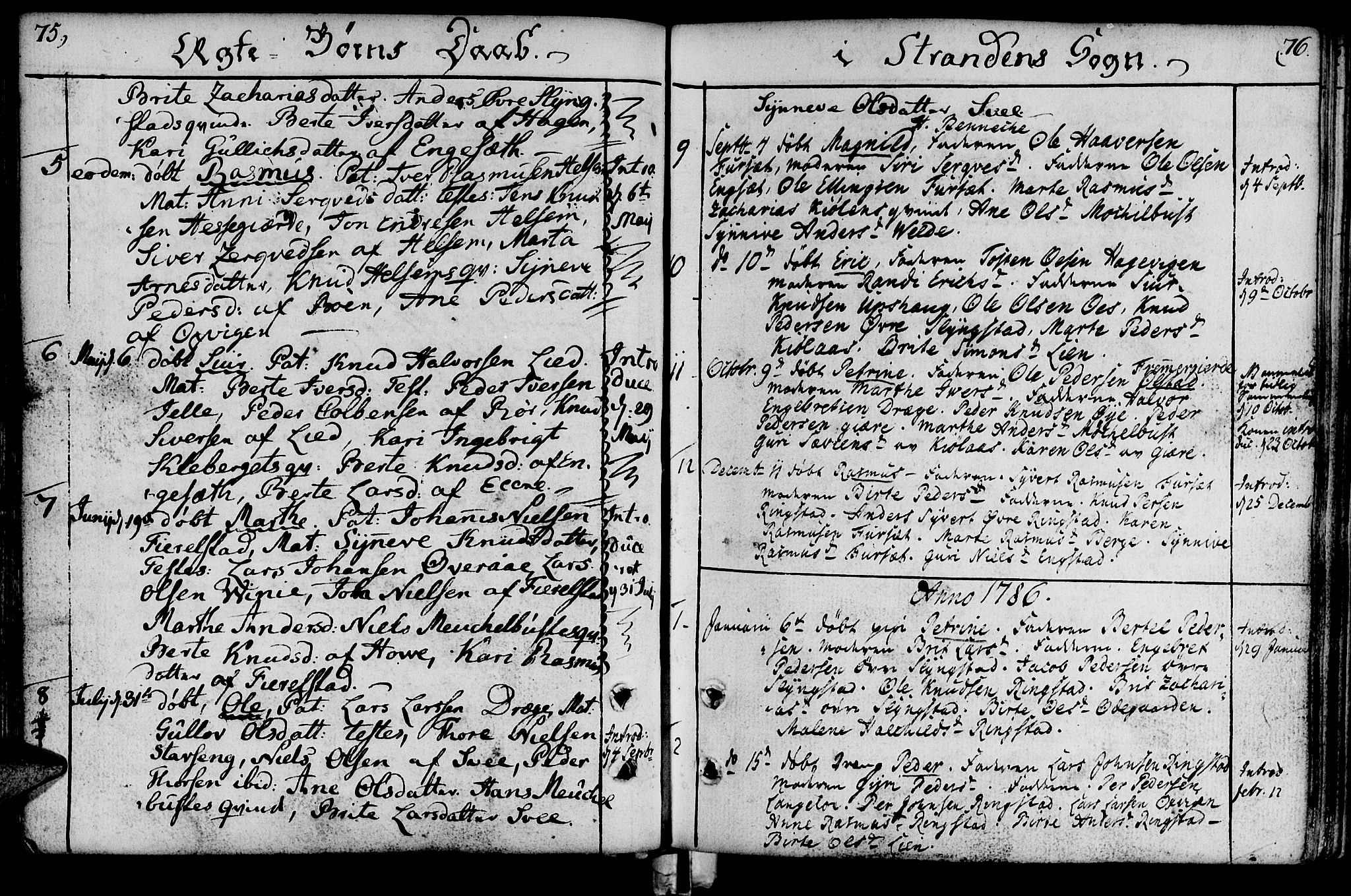 Ministerialprotokoller, klokkerbøker og fødselsregistre - Møre og Romsdal, AV/SAT-A-1454/520/L0271: Ministerialbok nr. 520A01, 1759-1801, s. 75-76