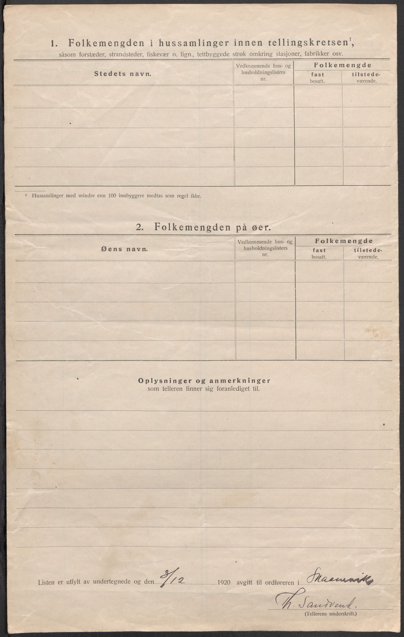 SAB, Folketelling 1920 for 1212 Skånevik herred, 1920, s. 36