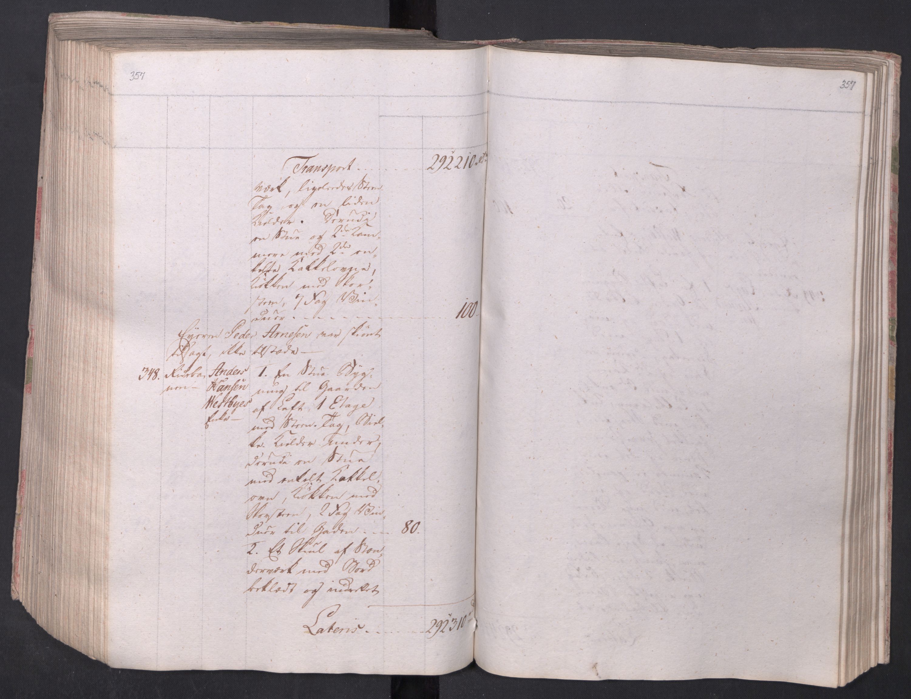 Kristiania stiftamt, AV/SAO-A-10386/I/Ia/L0015: Branntakster, 1797, s. 357