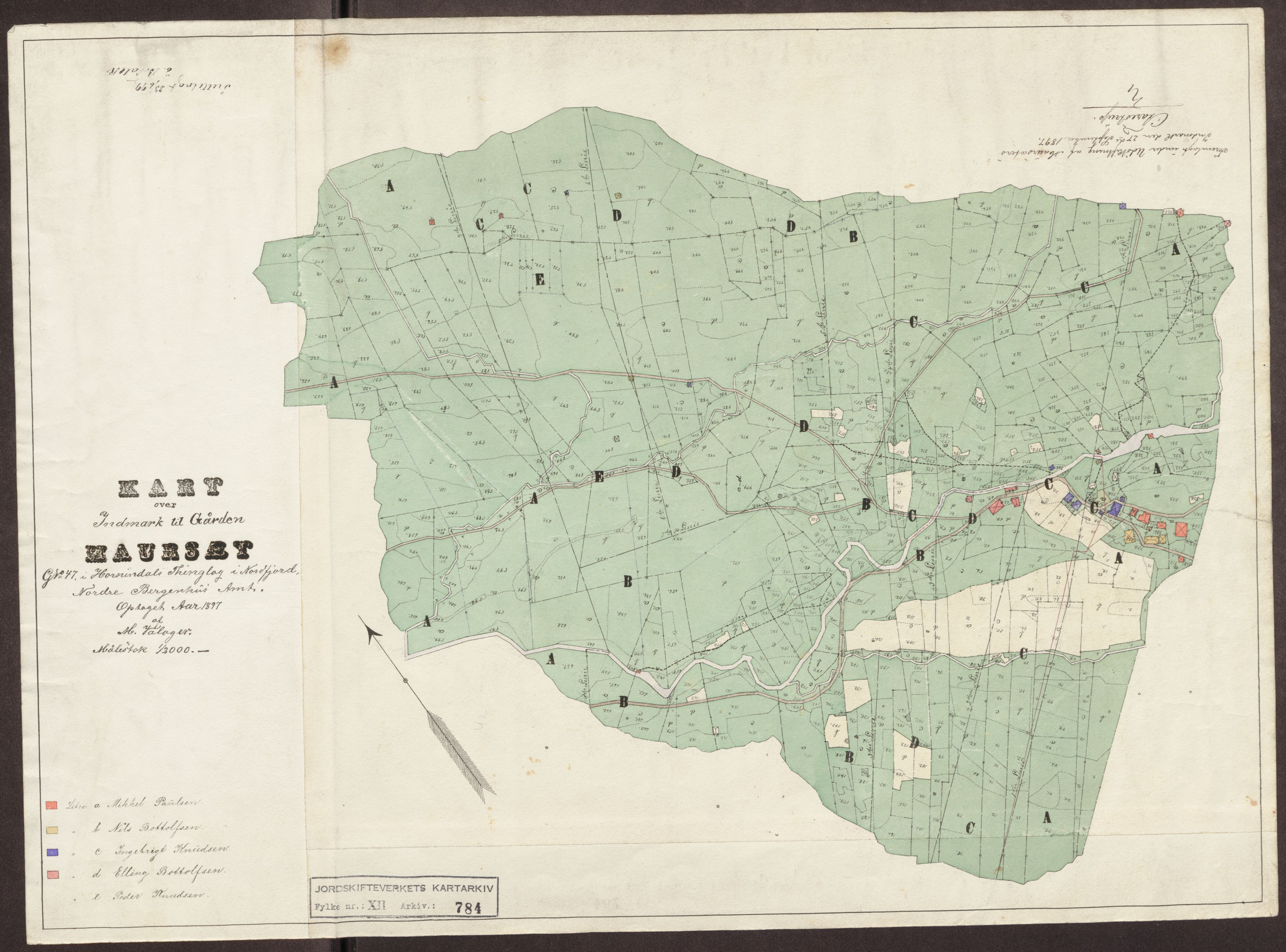 Jordskifteverkets kartarkiv, AV/RA-S-3929/T, 1859-1988, s. 913