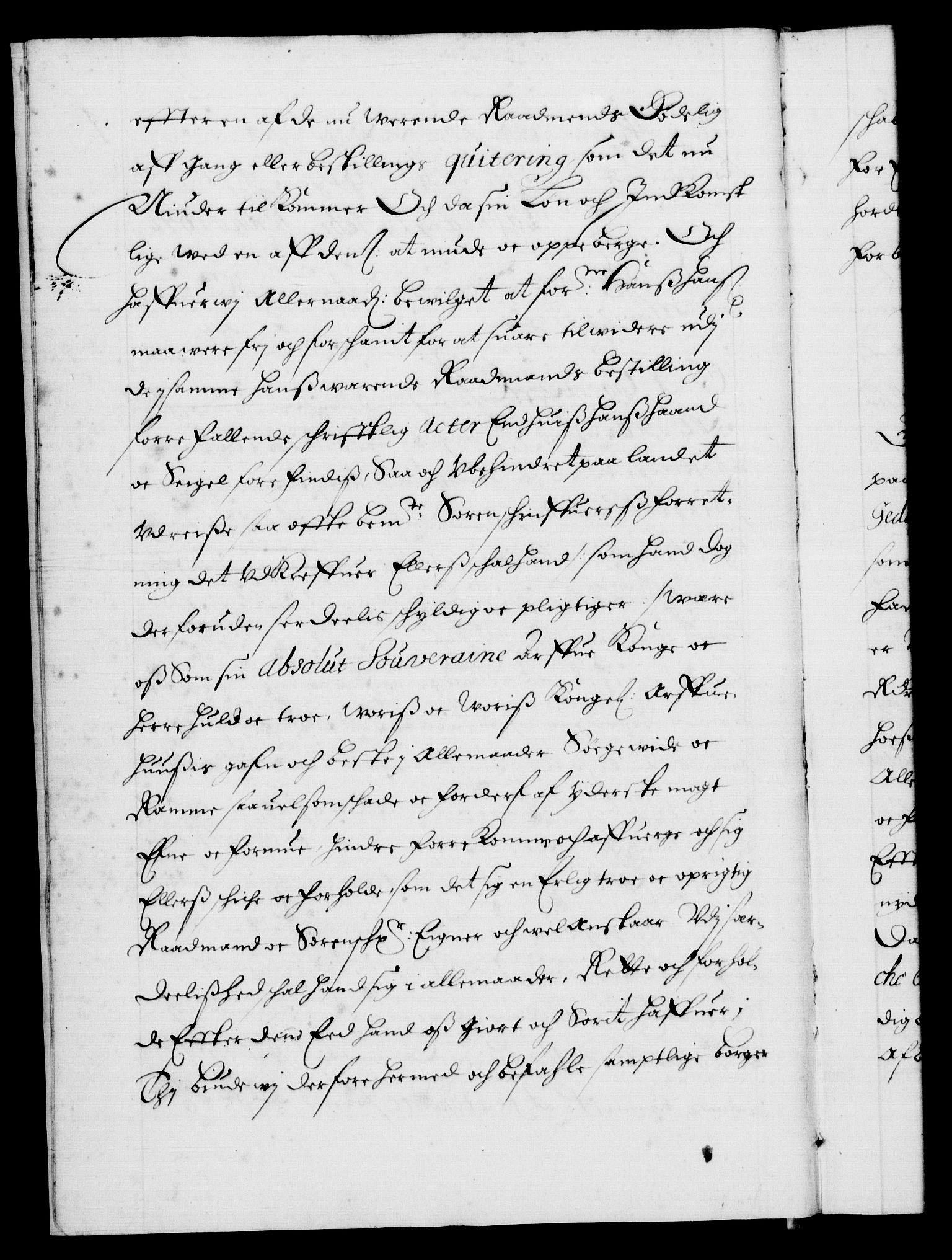 Danske Kanselli 1572-1799, RA/EA-3023/F/Fc/Fca/Fcaa/L0011: Norske registre (mikrofilm), 1670-1673, s. 4b