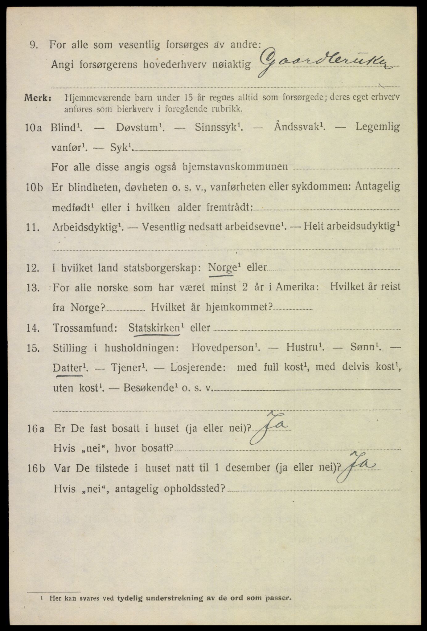 SAH, Folketelling 1920 for 0428 Trysil herred, 1920, s. 10754